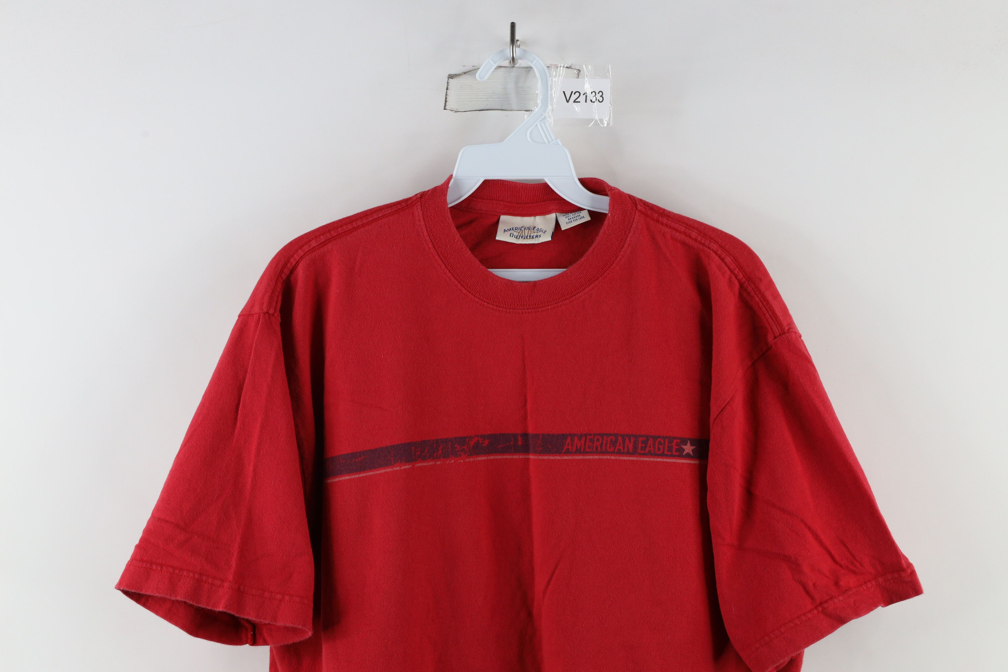 American Eagle Outfitters × Vintage Vintage 90s American Eagle Outfitters Short Sleeve T-Shirt Size US L / EU 52-54 / 3 - 2 Thumbnail