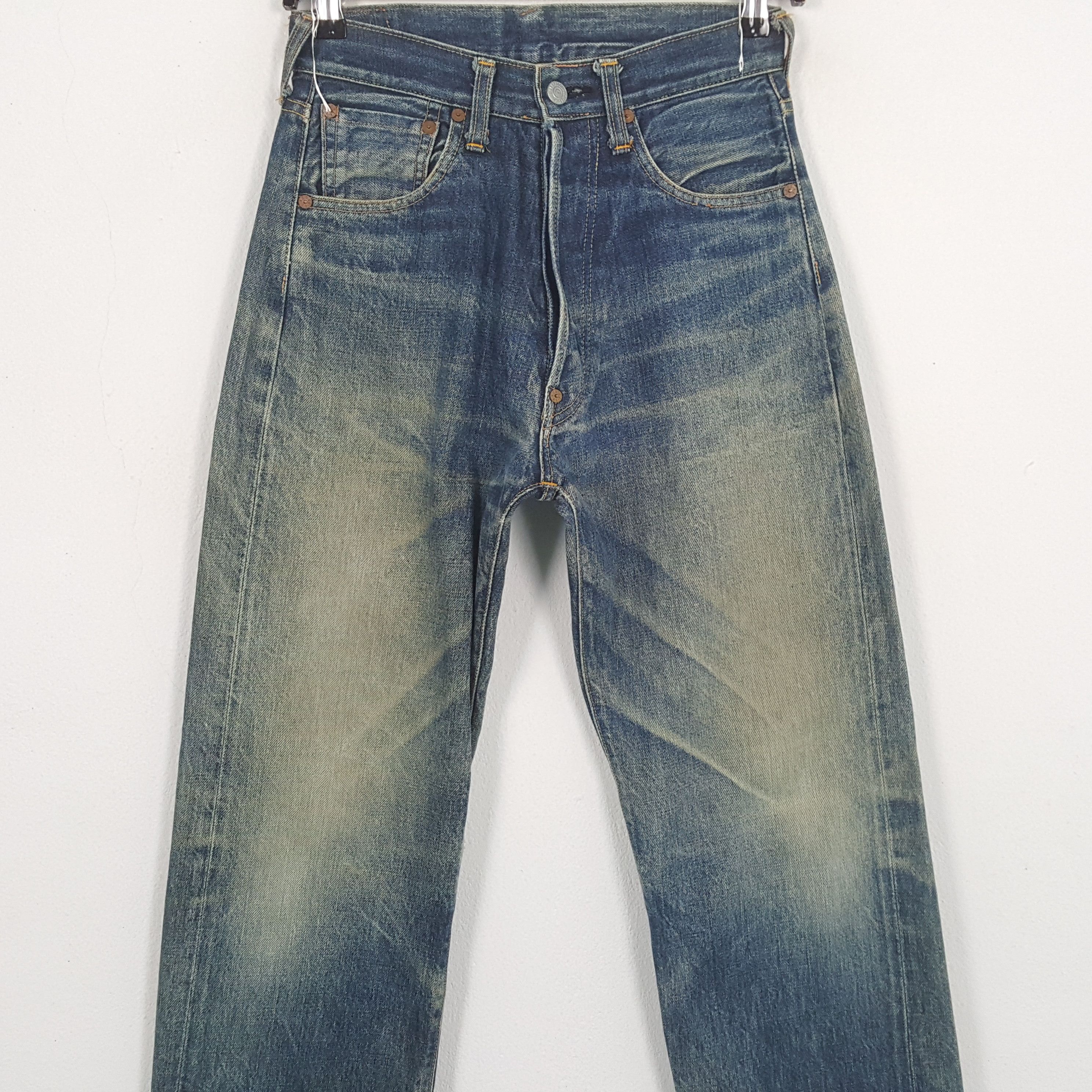 Japanese Brand × Vintage EVISU Japanese Brand Streetwear Custom Daicock Jeans Size US 26 / EU 42 - 5 Thumbnail