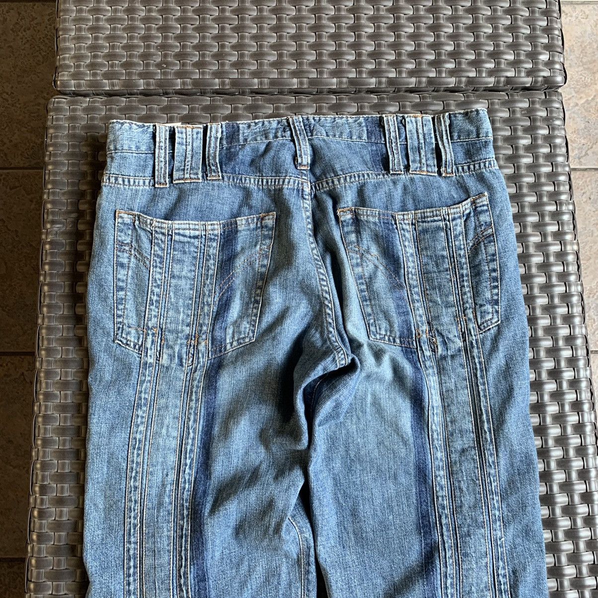 Dolce & Gabbana Very Rare Vintage Dolce & Gabbana Ittierre Striped Denim Jeans Size US 34 / EU 50 - 2 Thumbnail
