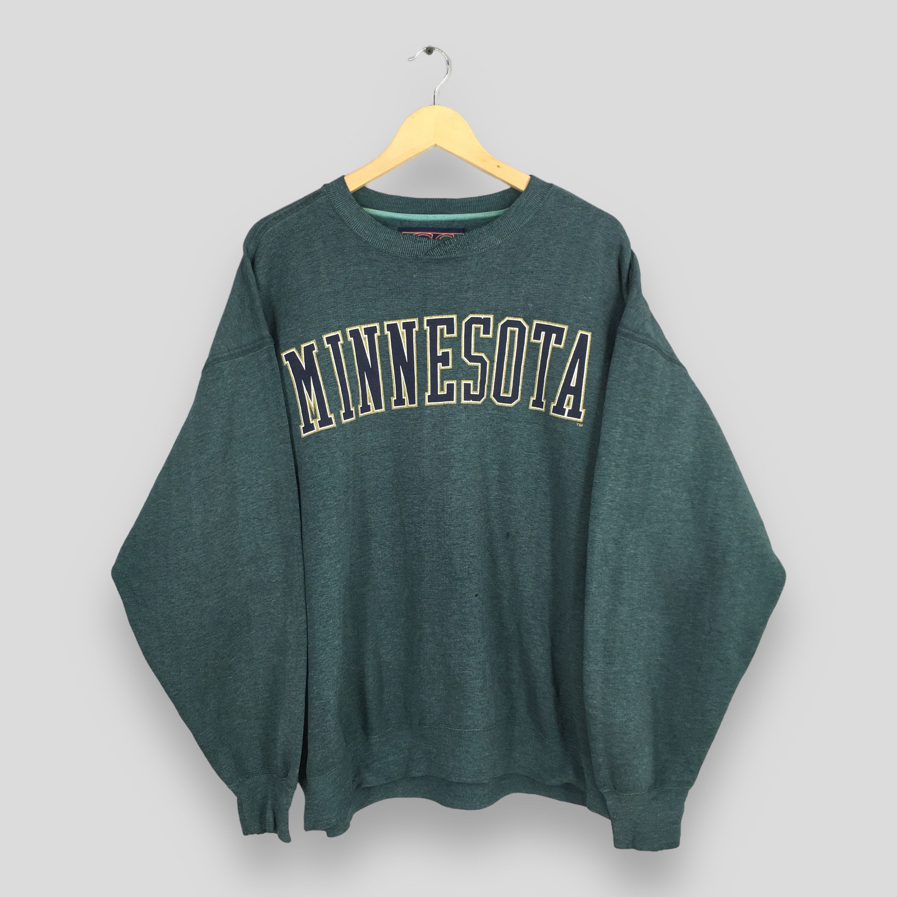Other Vintage University Of Minnesota Green Sweatshirt XLarge Size US XL / EU 56 / 4 - 1 Thumbnail