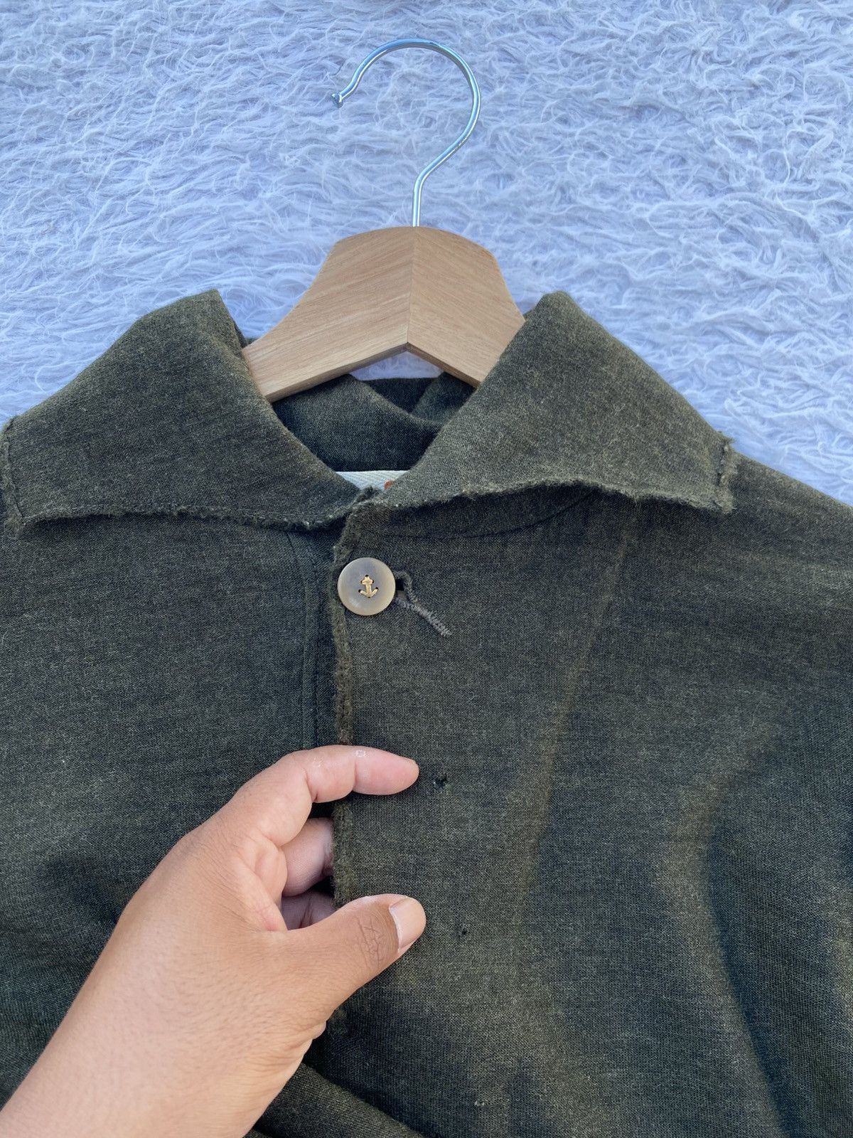45rpm Rare Vintage 45rpm Japanese Brand Longsleeve Polo Tshirt Size S / US 4 / IT 40 - 18 Thumbnail
