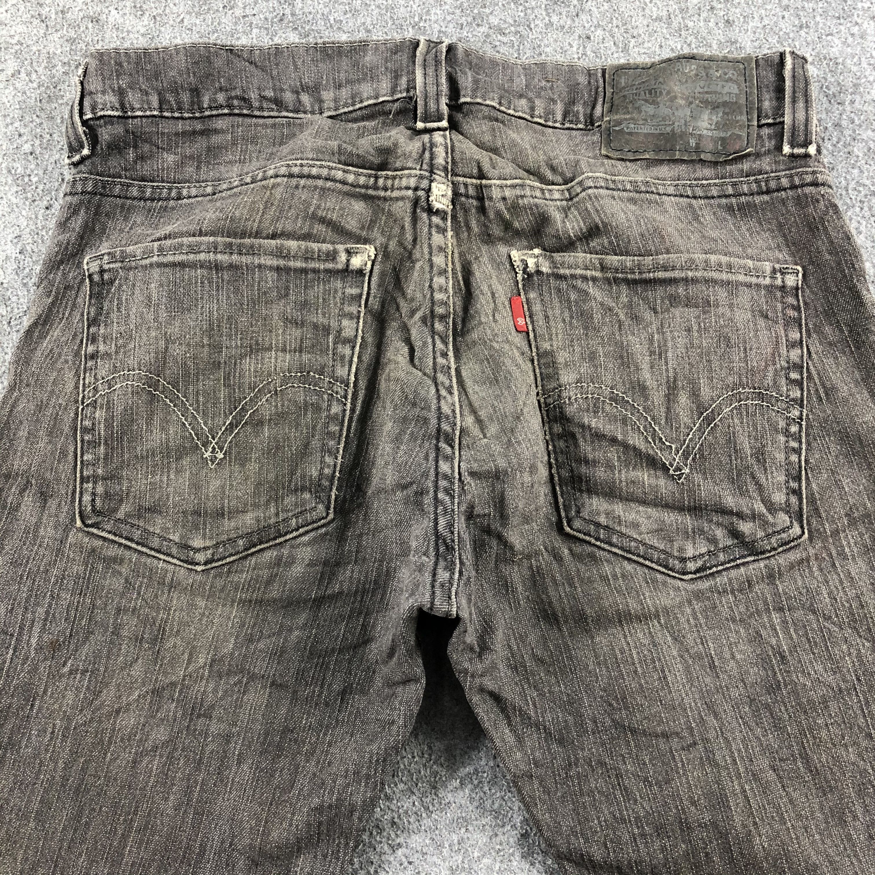 Levi's Vintage Faded Black Levis 511 Jeans-J2675 Size US 31 - 4 Thumbnail