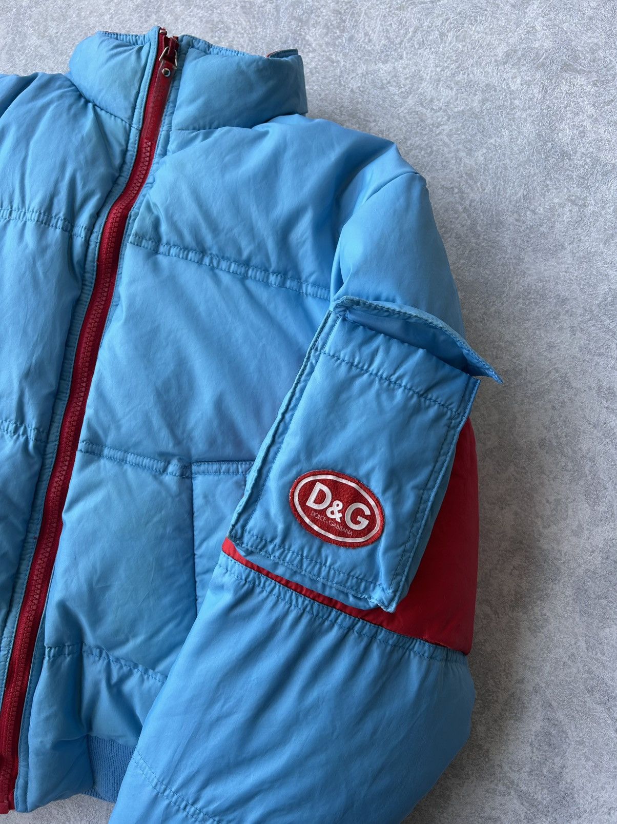 Dolce & Gabbana Vintage Dolce Gabbana Cropped Ski Down Puffer Jacket Size M / US 6-8 / IT 42-44 - 10 Thumbnail