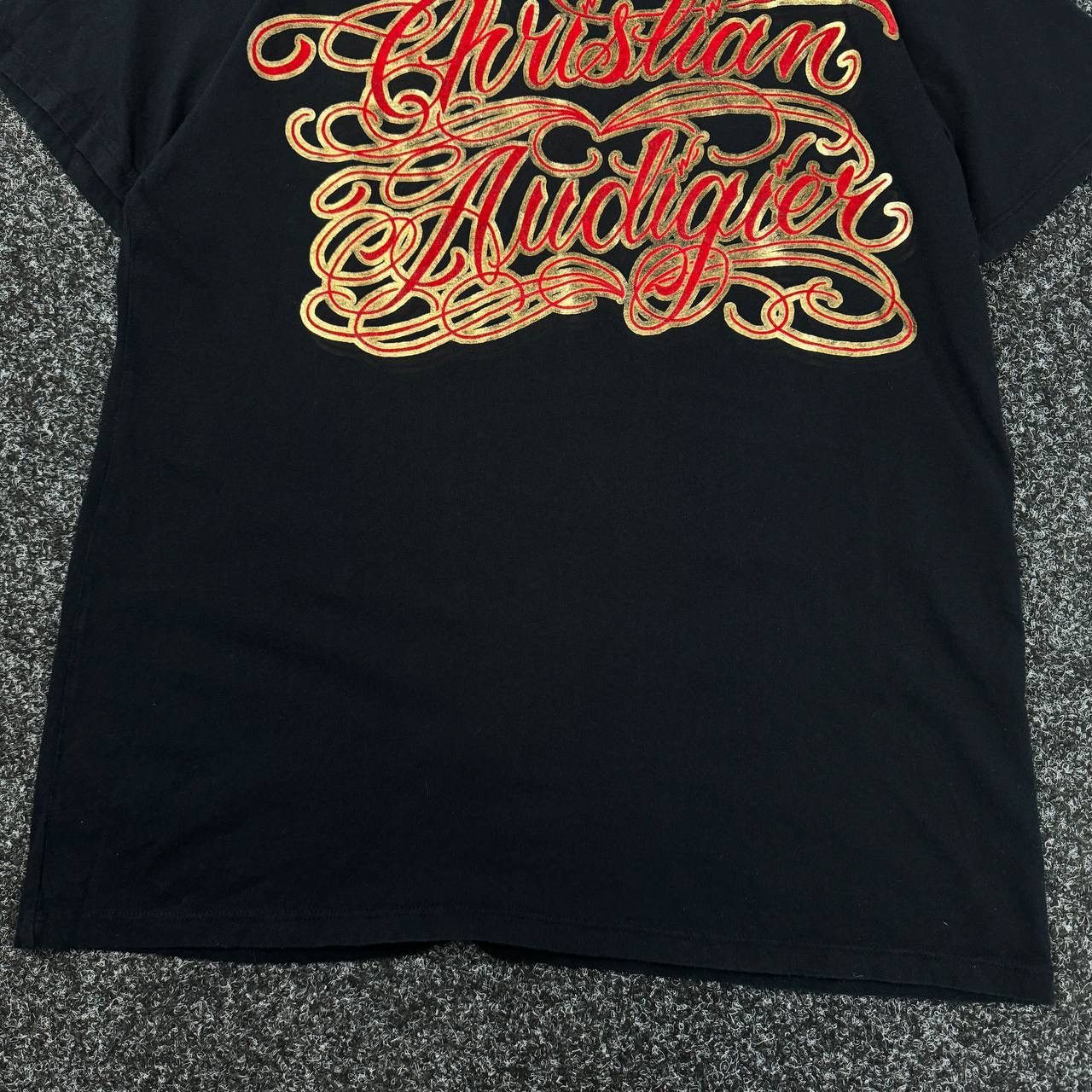 Ed Hardy Christian Audigier t-shirt big print japanese style skater Size US L / EU 52-54 / 3 - 5 Thumbnail