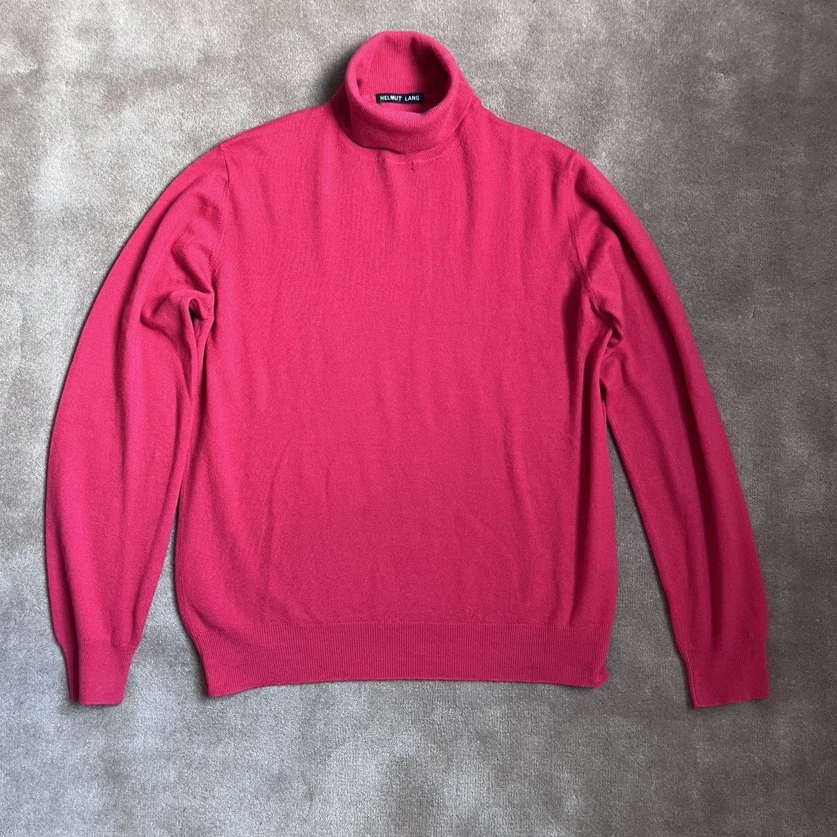 Helmut Lang Vintage Helmut Lang Cashmere turtleneck Size US M / EU 48-50 / 2 - 1 Thumbnail