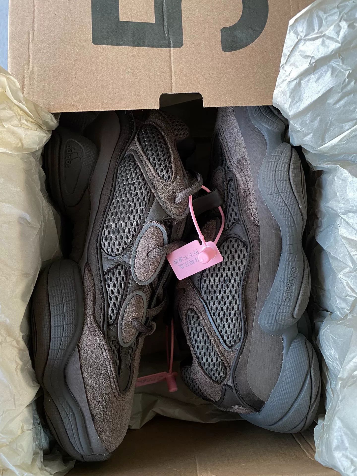 Adidas Adidas YEEZY500 Brown Lowtop Sneakers 42 Men Size US 9 / EU 42 - 1 Thumbnail