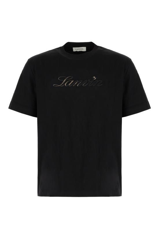 Tシャツ・カットソー LANVIN Men T-shirt Black RMTS0115J171P25 10 Lanvin LANVIN Men T-Shirts RMTS0115J171P25 10 BLACK | Grailed