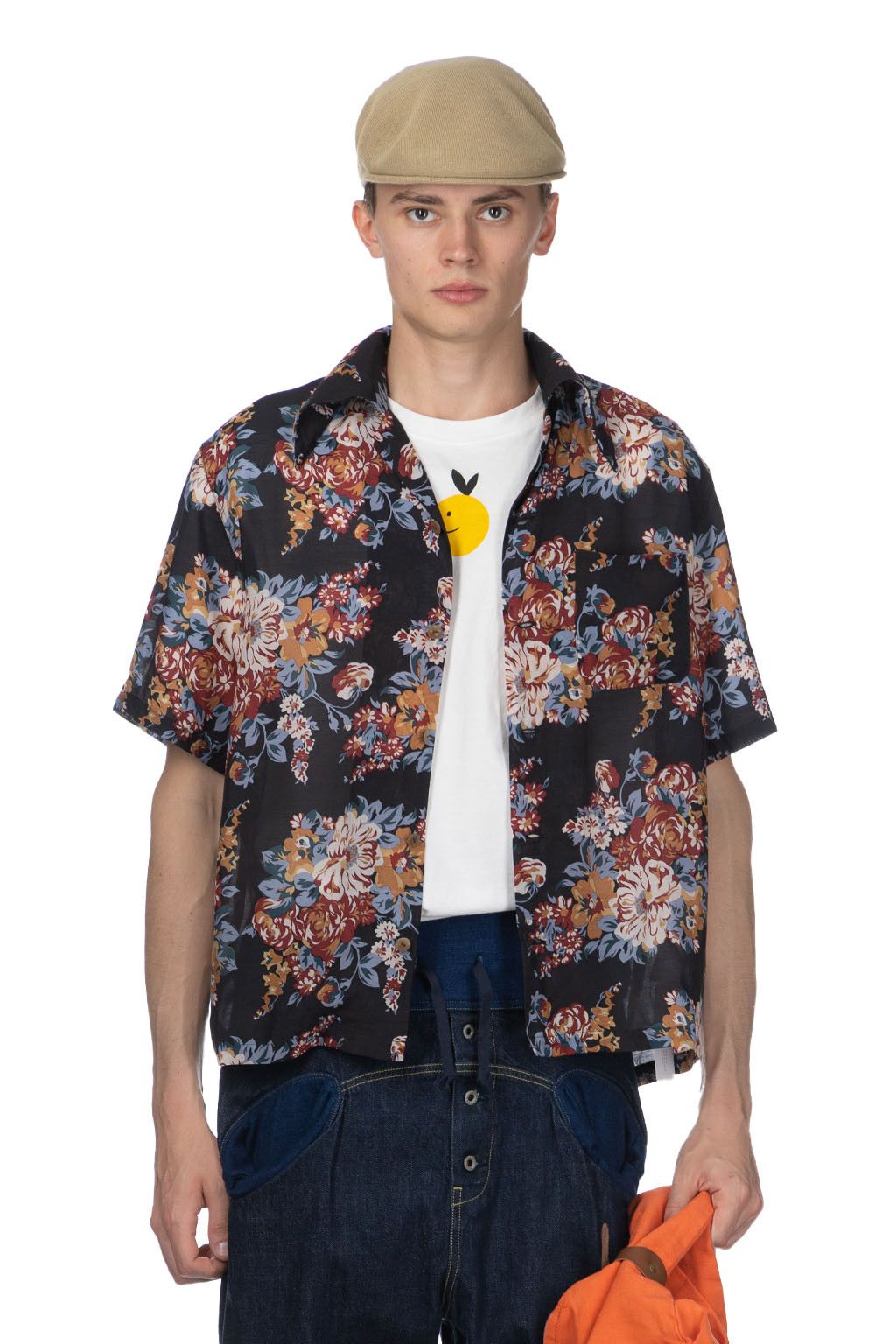 Kapital KAPITAL Silk rayon champetre Maria Mary aloha shirt black Size US L / EU 52-54 / 3 - 7 Thumbnail