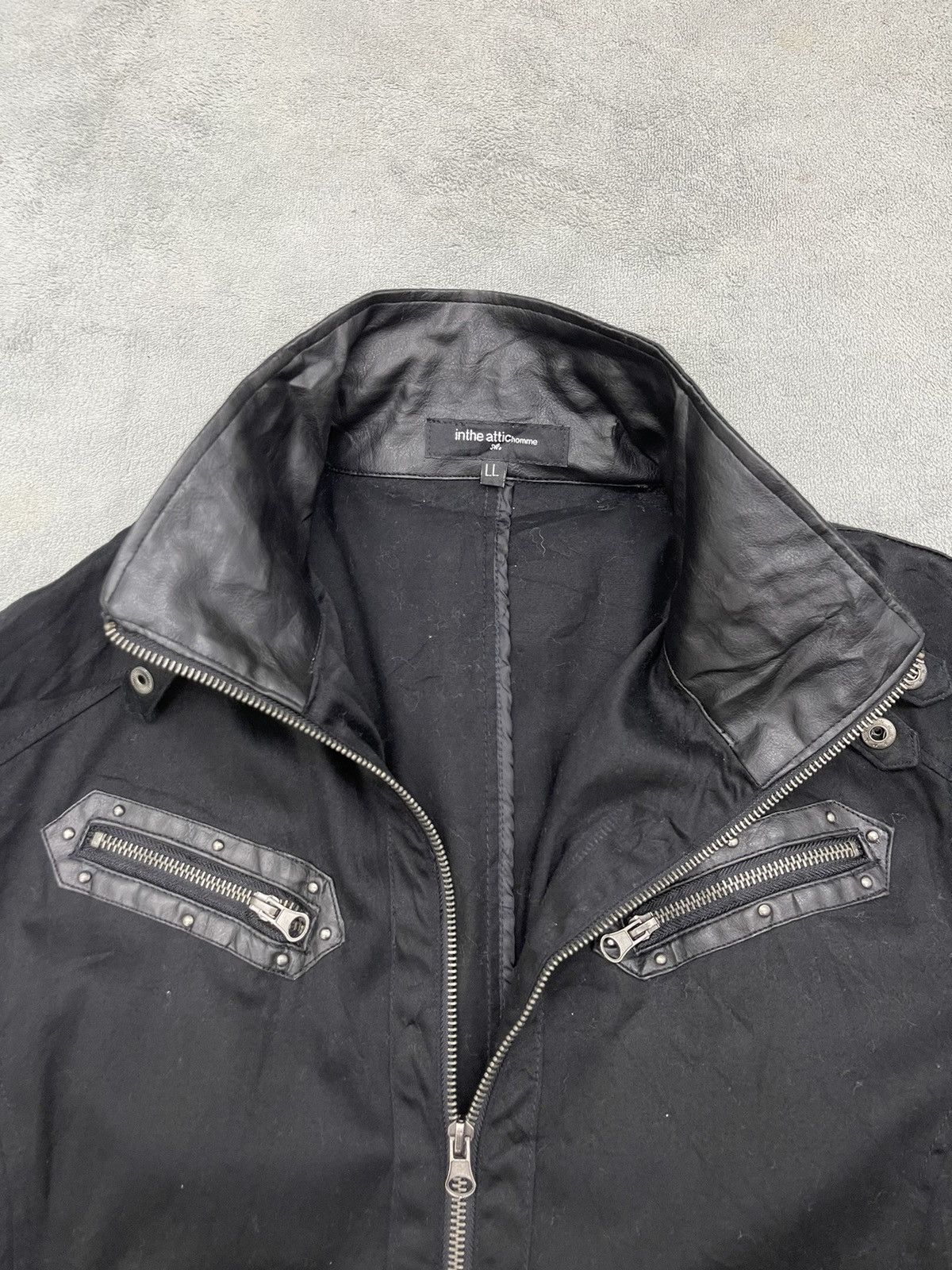 In The Attic (S) IN THE ATTIC DOUBLE RIDER BIKE JACKET Size L / US 10 / IT 46 - 8 Thumbnail