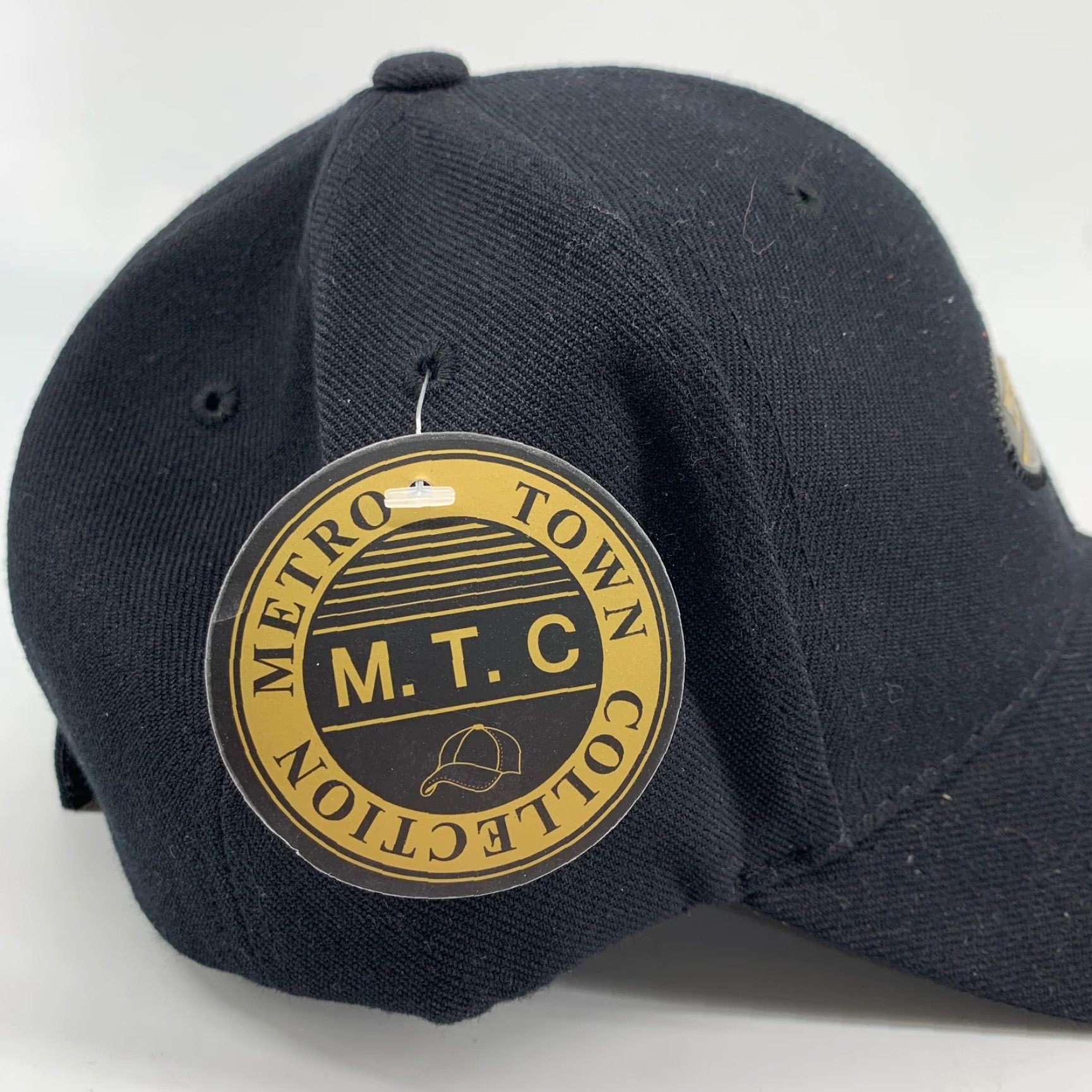 Vintage Metro Town Collection Men's Black Texas The Lone Star State Baseball Hat NWT Size ONE SIZE - 3 Thumbnail