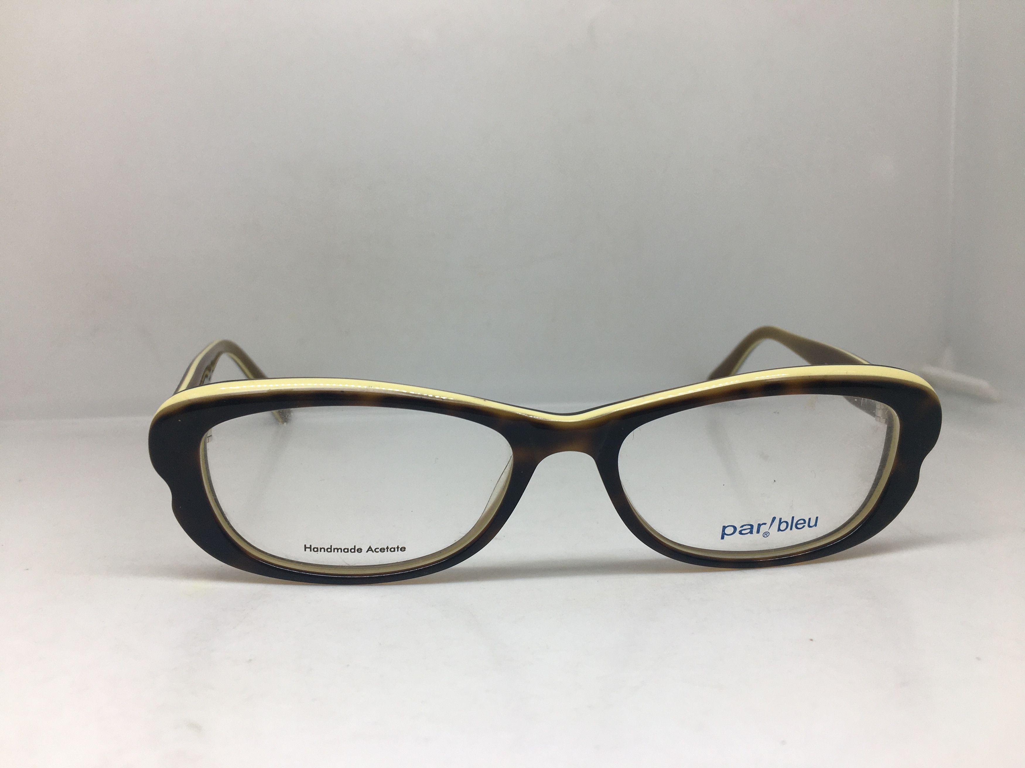 Vintage Vintage parl bleu Tortoise RX Eyeglasses Frame Diva Size ONE SIZE - 1 Thumbnail