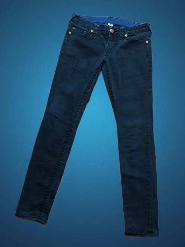 True Religion True Religion Skinny Low Rise Denim Jeans Size 28 Size 28" / US 6 / IT 42 - 1 Thumbnail