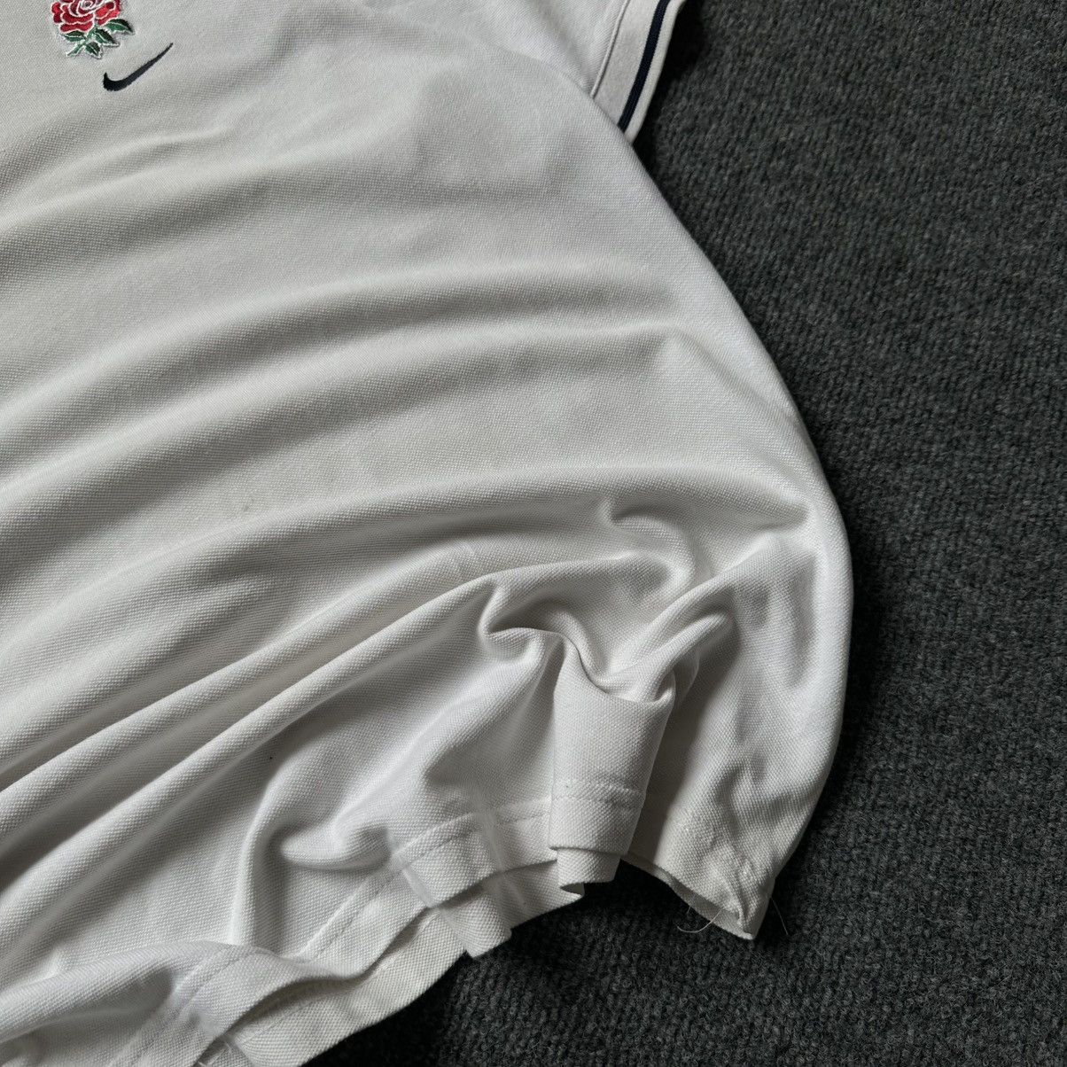 Nike VTG Nike England Polo Rugby Size M Y2K 00s USA Hype Trend Size US M / EU 48-50 / 2 - 9 Thumbnail