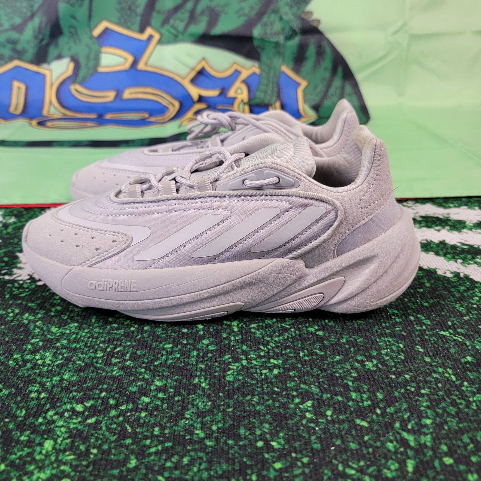 Adidas Adidas Ozelia J Triple Grey - Size 4.5 Youth Size 6 Women's Size US 4.5 / IT 34.5 - 2 Thumbnail