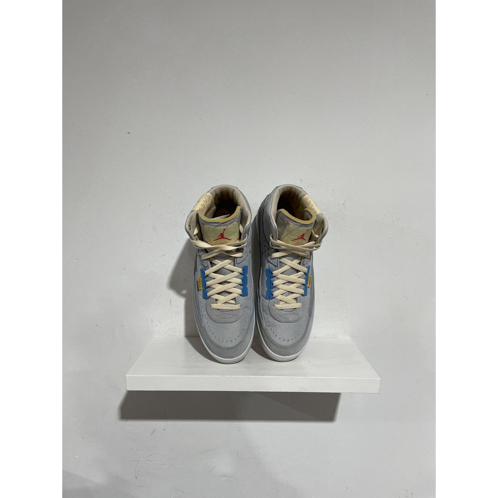 Jordan Brand JORDAN 2 RETRO UNION GREY FOG SIZE 10.5 PREOWNED Size US 10.5 / EU 43-44 - 3 Thumbnail