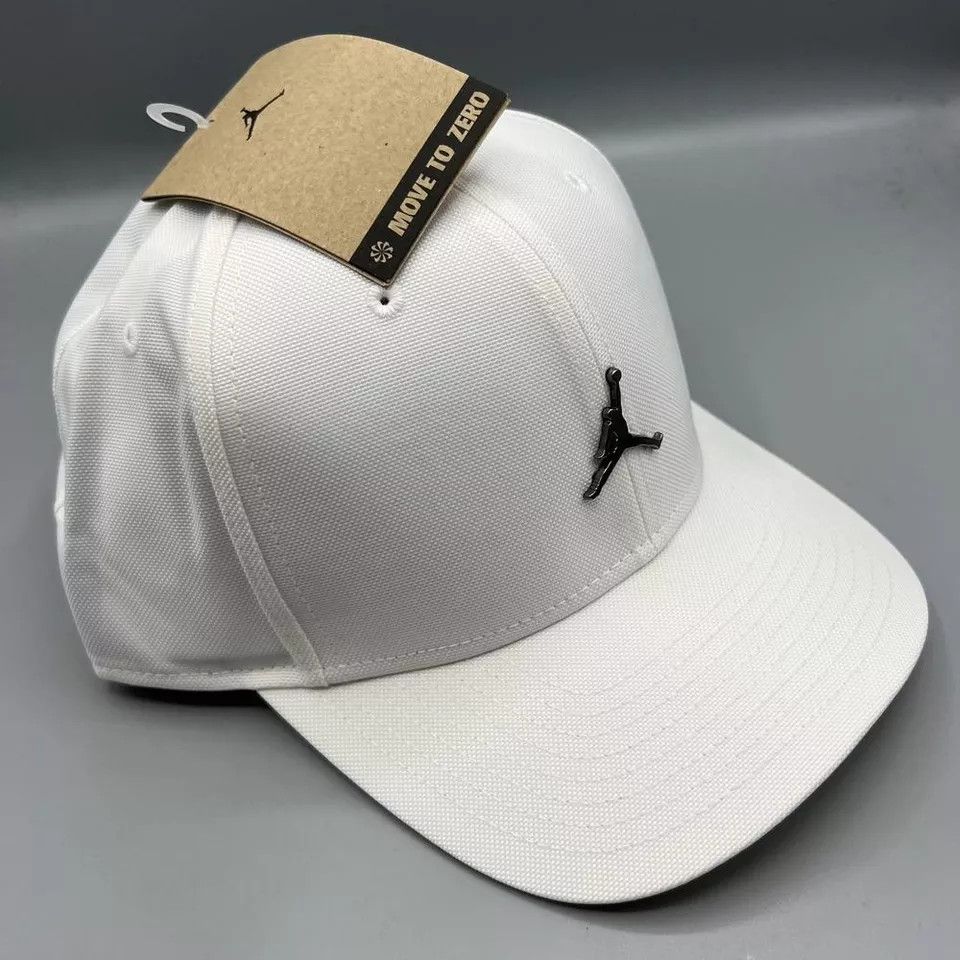 Jordan Brand Air Jordan Hat Men M-L Metal Logo Jumpman Strap Back Cap New Size ONE SIZE - 3 Thumbnail