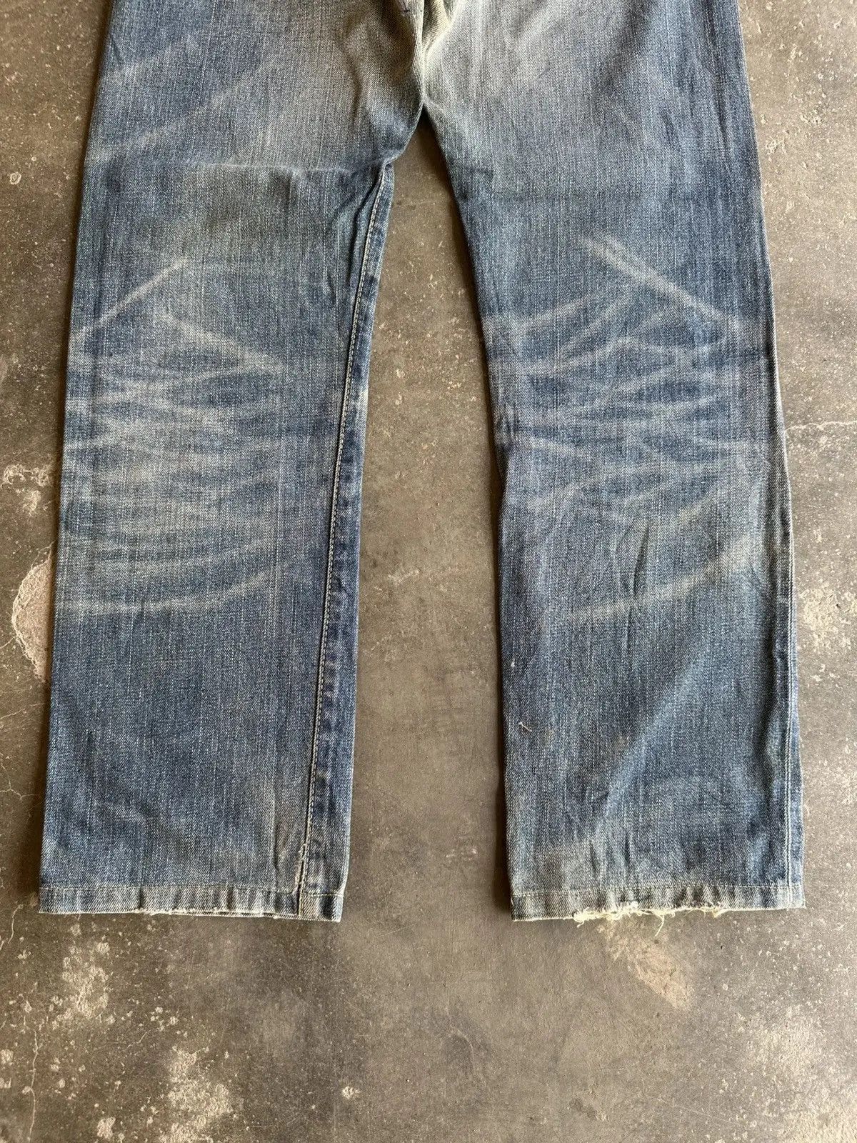 Vintage SEND OFFER🍁VINTAGE EDWIN JEANS REDLINE/SELVEDGE DENIM PANTS Size US 30 / EU 46 - 15 Thumbnail