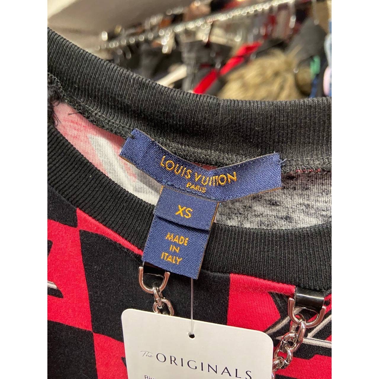 Louis Vuitton Louis Vuitton Monogram Check Cotton Dress - Size XS Size XS / US 0-2 / IT 36-38 - 6 Thumbnail