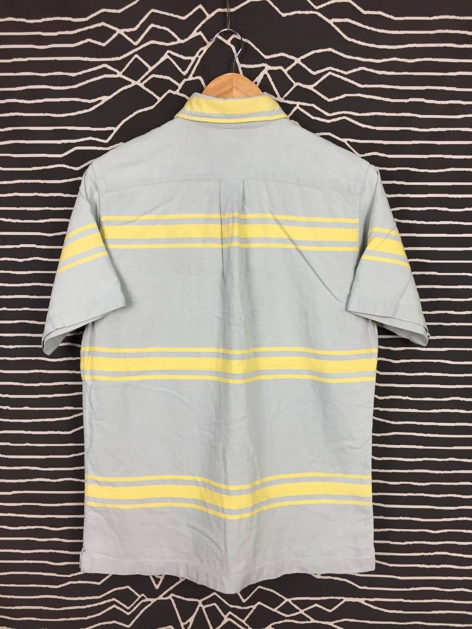 Hang Ten Vtg Hang Ten Embroidered Logo Striped Pocket Polo Tee Size US M / EU 48-50 / 2 - 5 Thumbnail