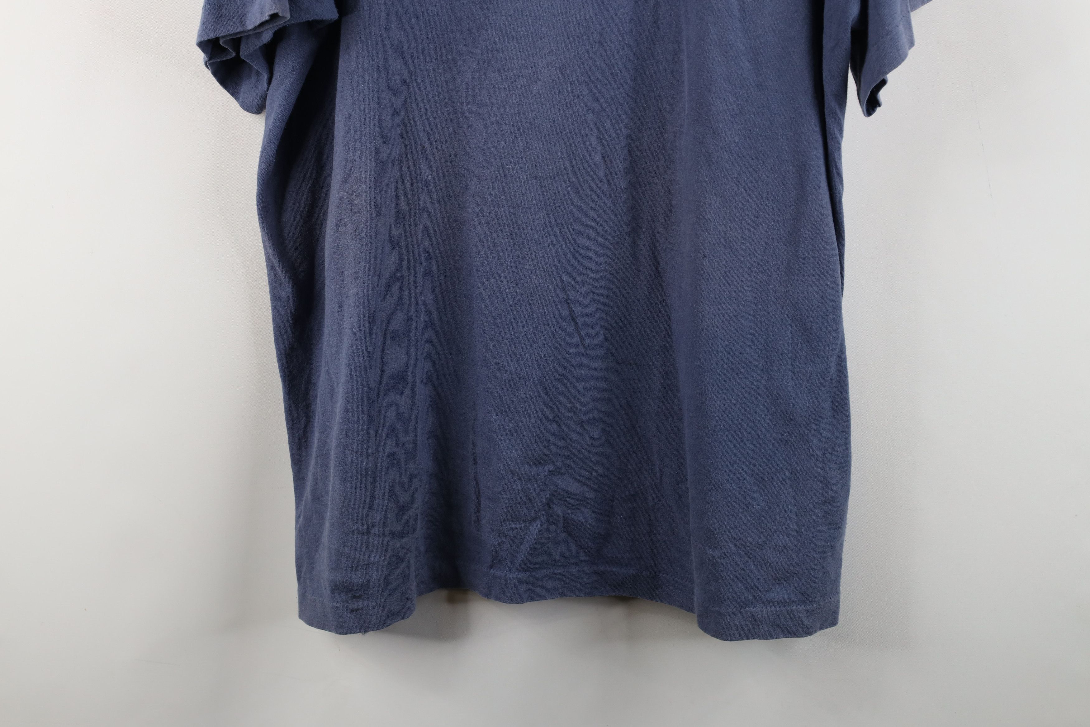 Vintage Vintage 90s Hootie & The Blowfish Band T-Shirt Blue HBF Size US XL / EU 56 / 4 - 3 Thumbnail