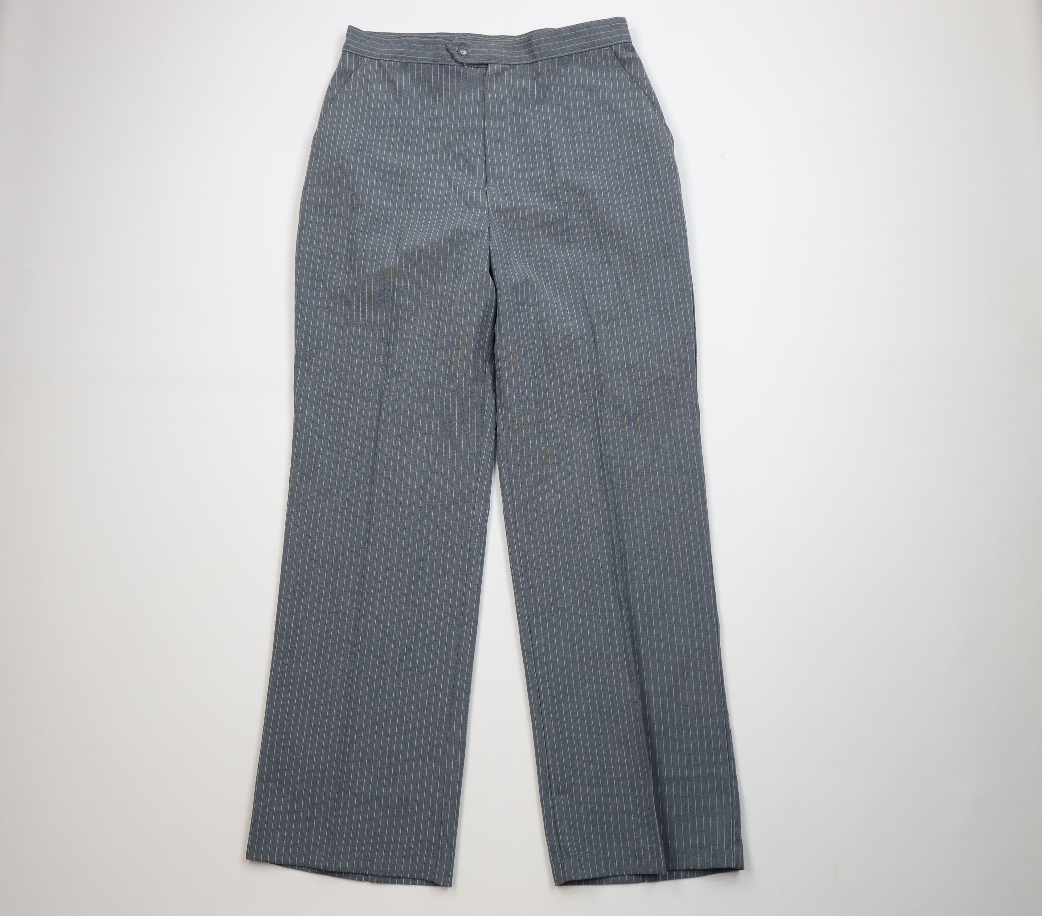 Vintage Vintage 70s Streetwear Knit Flared Wide Leg Chino Pants Size 40" / US 18 - 1 Thumbnail