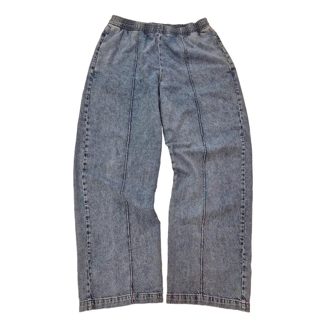 Acne Studios Acne Studio Light Decontract Blue Pants (L) Size US 34 / EU 50 - 1 Thumbnail