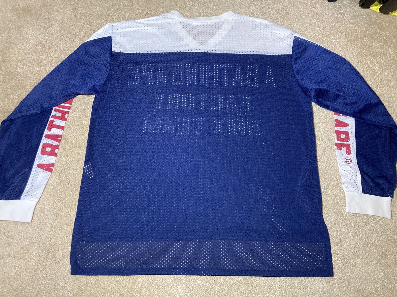 Bape 1998 Bape Factory BMX Jersey Cycles 90s Racing Athletic OG Size US M / EU 48-50 / 2 - 3 Thumbnail
