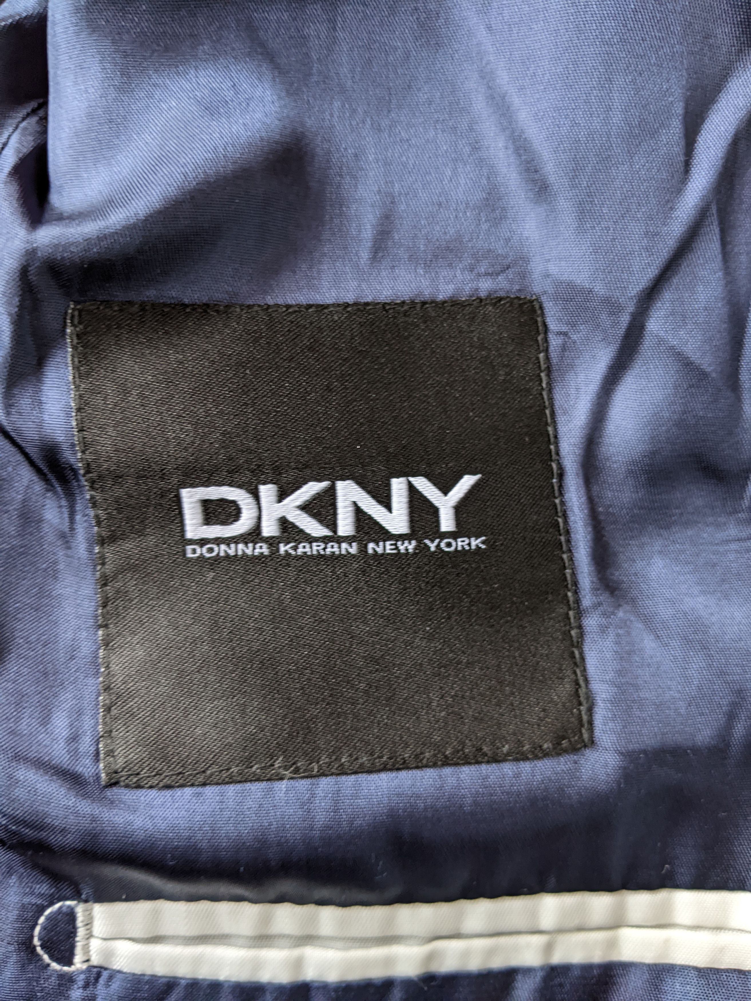 DKNY DKNY Blazer Jacket Leisurewear Suit Black YSL Balmain Size 46R - 9 Thumbnail