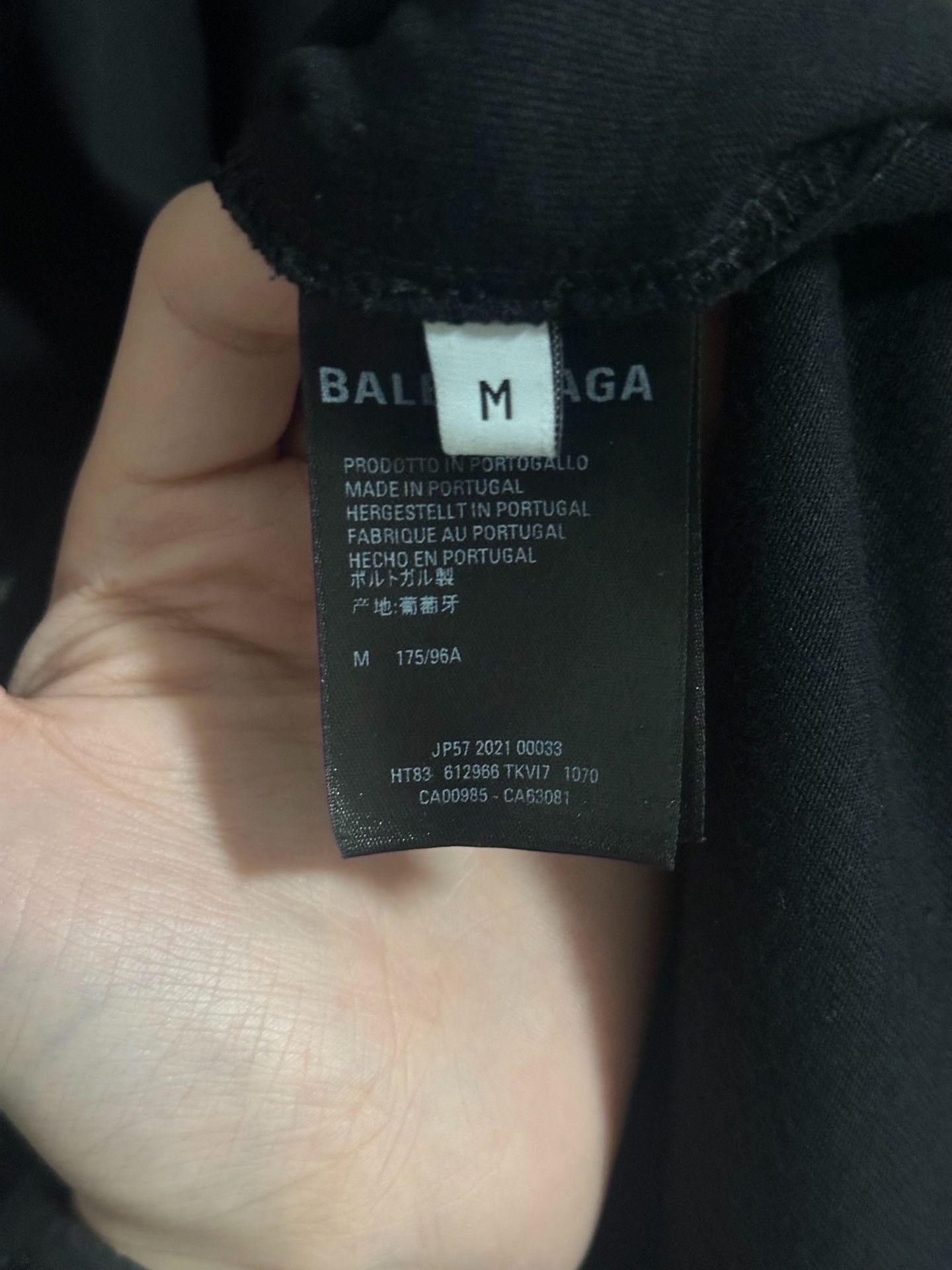 Balenciaga Balenciaga Double B Mosaic Short Sleeve T-shirt Size US M / EU 48-50 / 2 - 3 Thumbnail