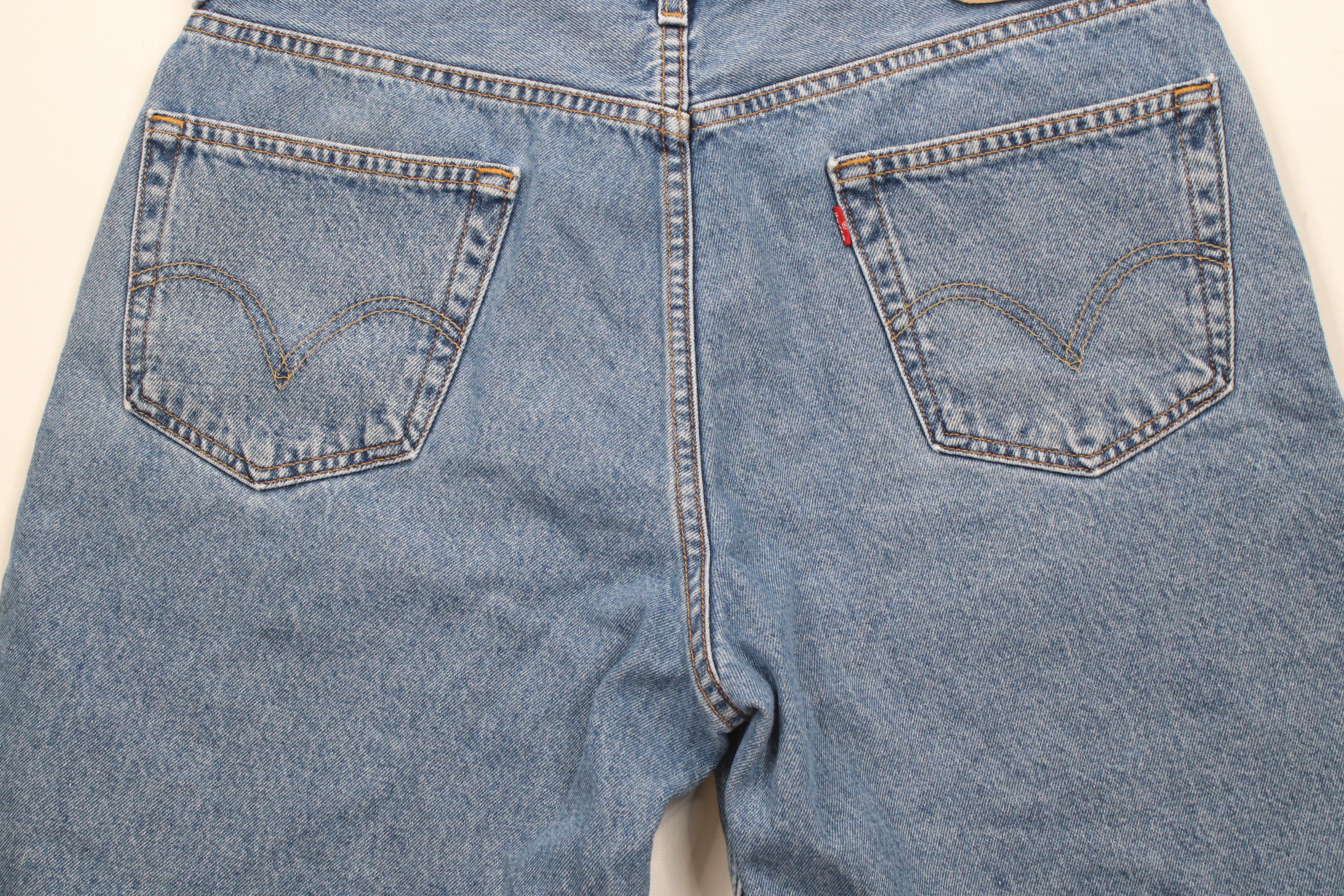 Levi's × Vintage Vintage Y2K 2003 Levis 550 Fit Denim Jean Shorts Jorts Size US 36 / EU 52 - 11 Thumbnail