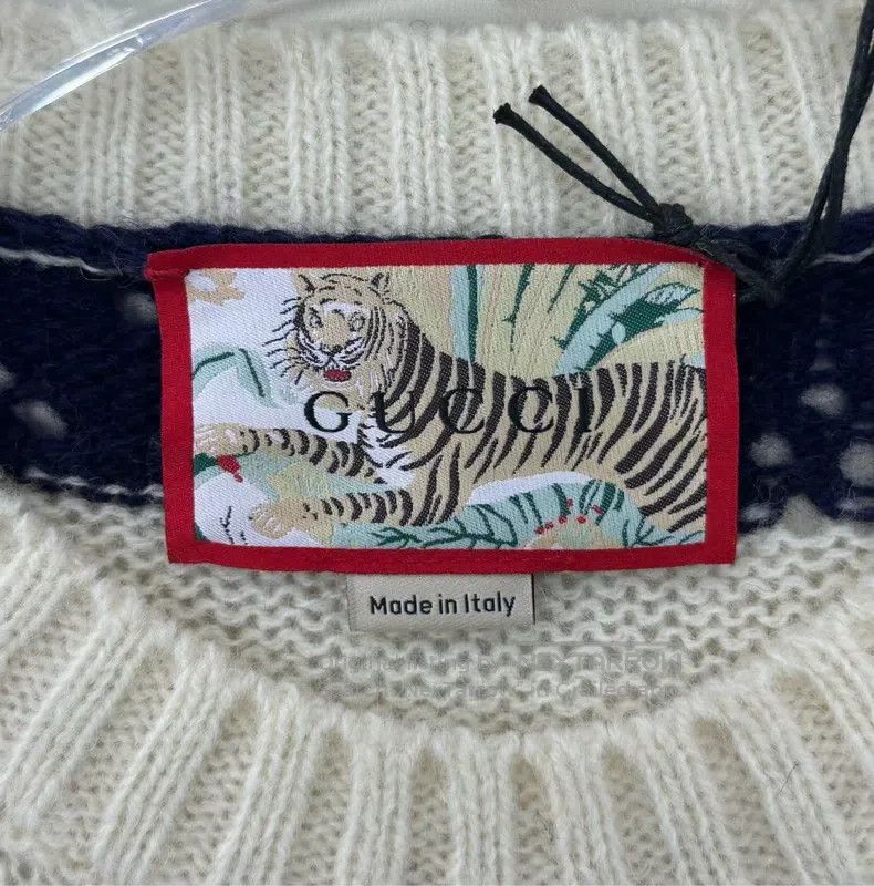 Gucci Gucci Hollow-out double G logo embroidered tiger flower co Size US S / EU 44-46 / 1 - 3 Thumbnail