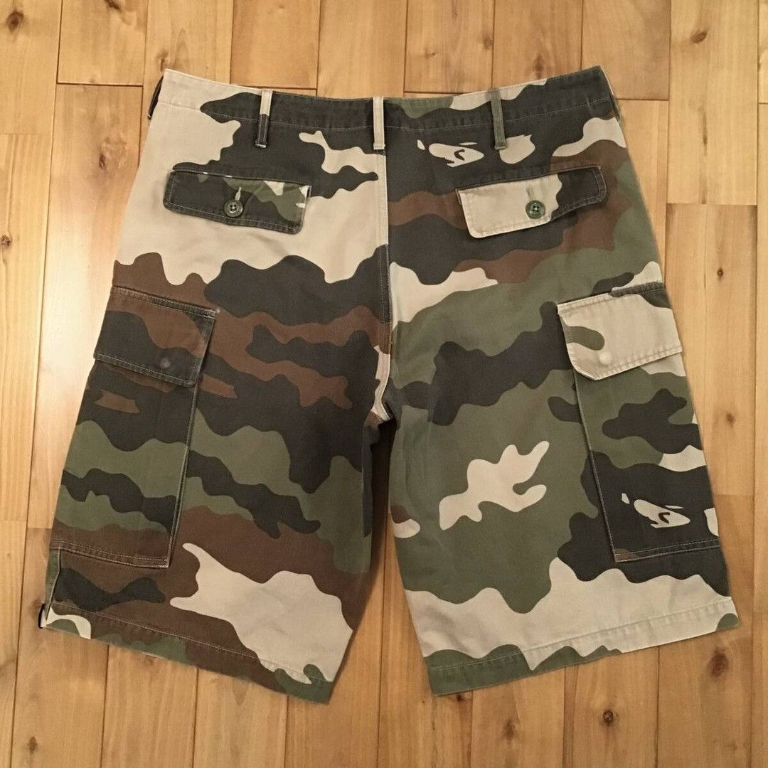 Bape BAPE Woodland Camo Cargo Shorts a bathing ape NIGO ★size L Size US 34 / EU 50 - 3 Thumbnail