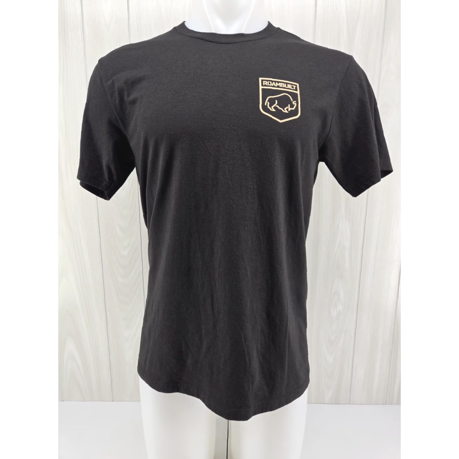 Vintage Roambuilt Mens T Shirt Black Size Medium Size US M / EU 48-50 / 2 - 2 Thumbnail