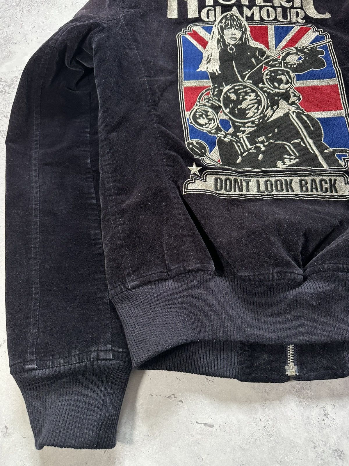 Hysteric Glamour Hysteric Glamour 2006 ‘Don’t Look Back’ Union Jack Jacket Size S / US 4 / IT 40 - 4 Thumbnail