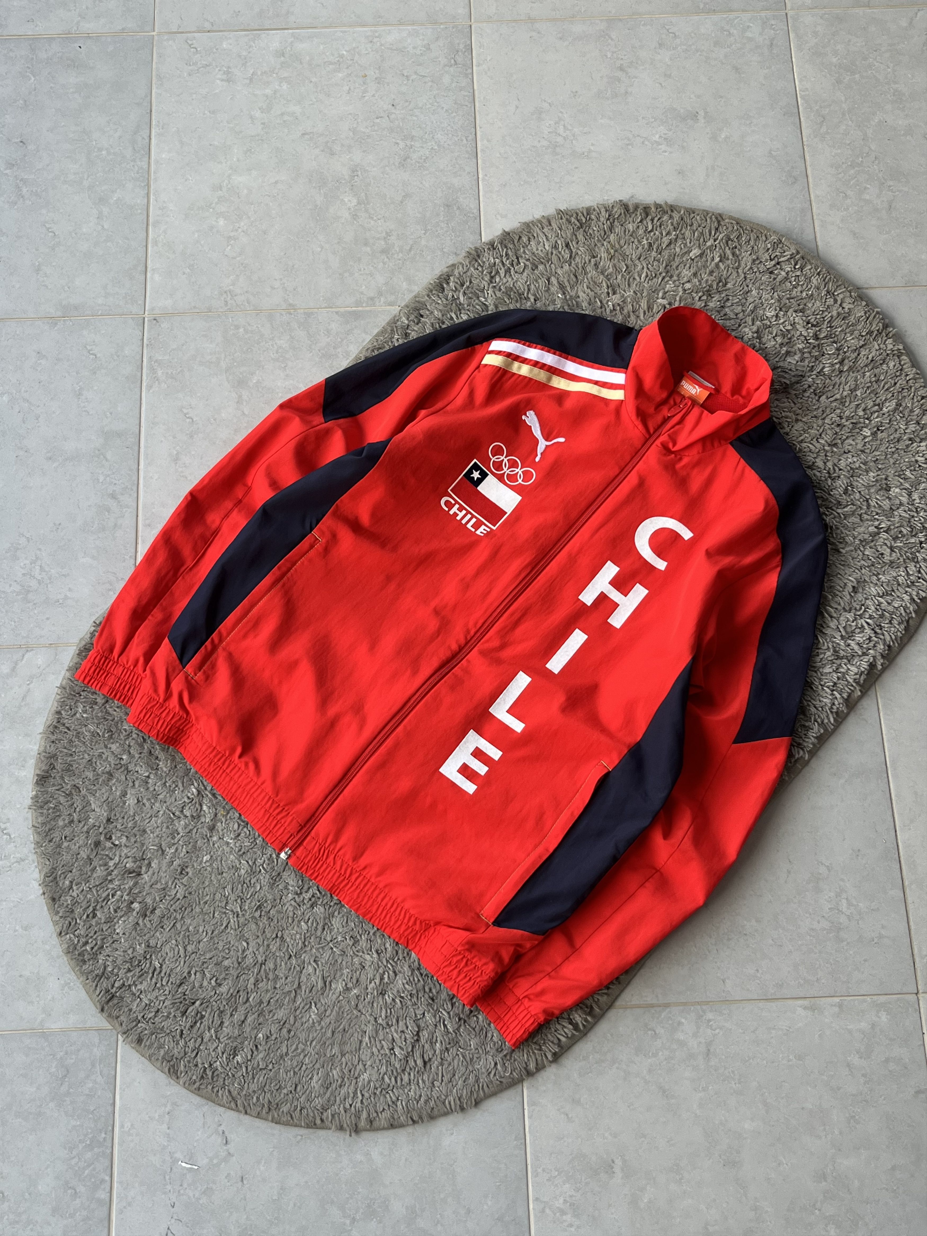 Puma PUMA x CHILE National Team Vintage Sportwear Nylon Jacket Size US M / EU 48-50 / 2 - 2 Thumbnail
