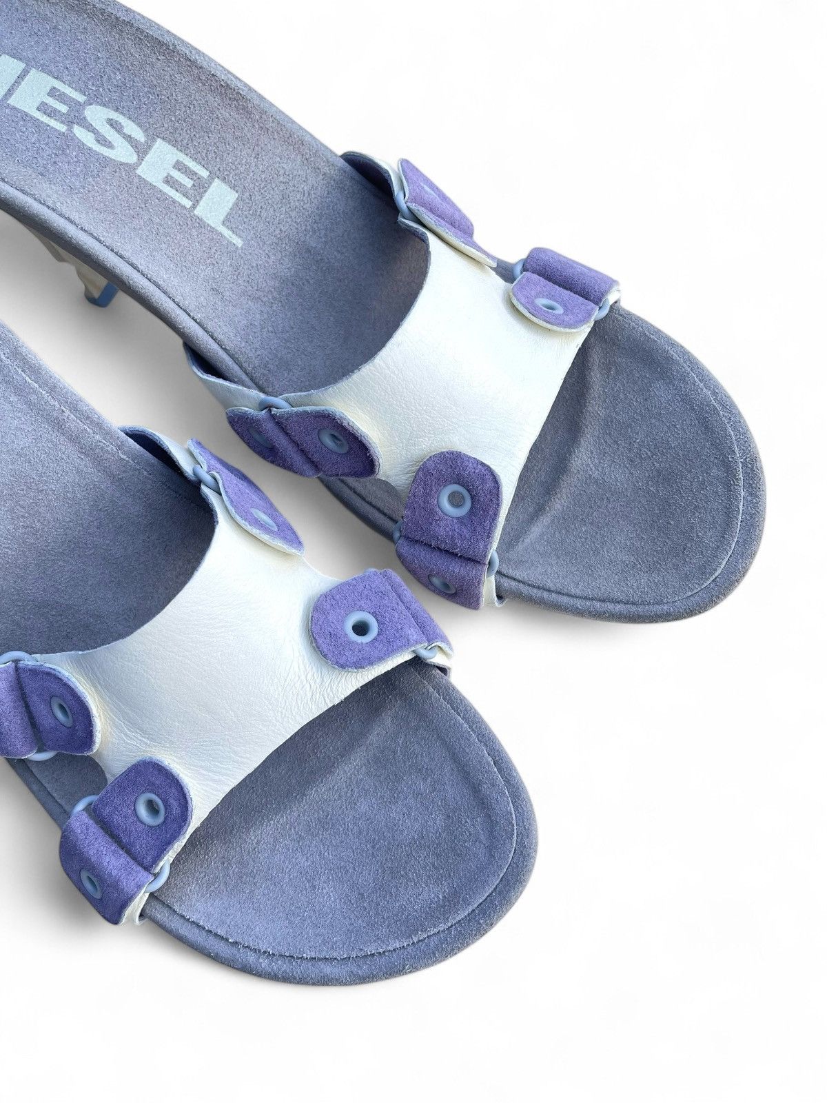 Diesel Diesel “Luna” Leather Mule Sandals – EUR 41 / US 10 – New Size US 10 / IT 40 - 11 Thumbnail