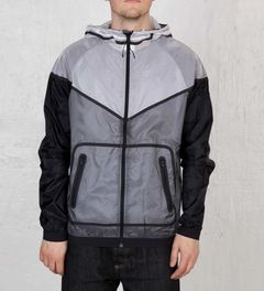 Deep Pockets Nylon Tech Jacket Black