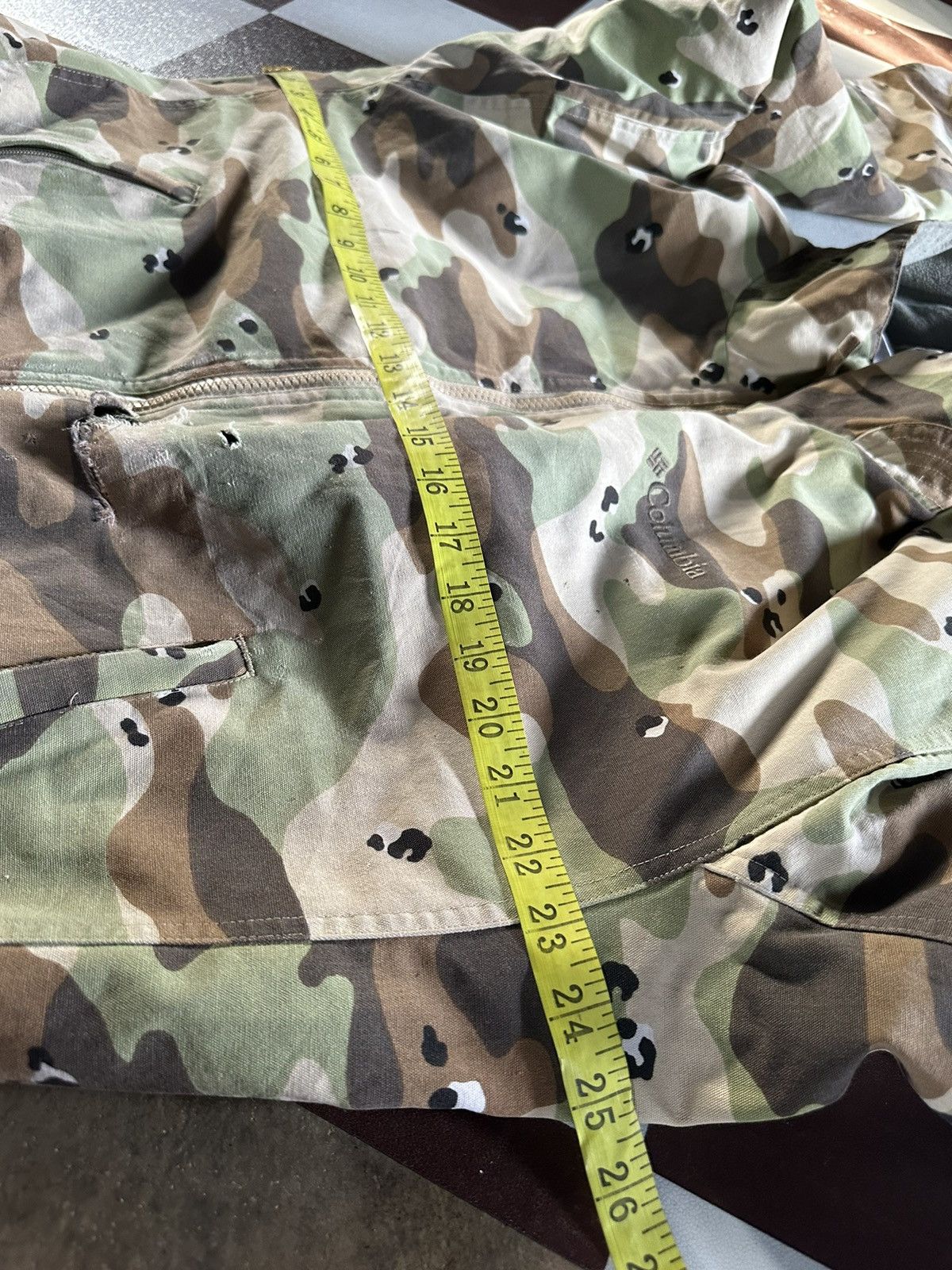 Columbia Columbia camo distressed jacket Size US L / EU 52-54 / 3 - 11 Thumbnail