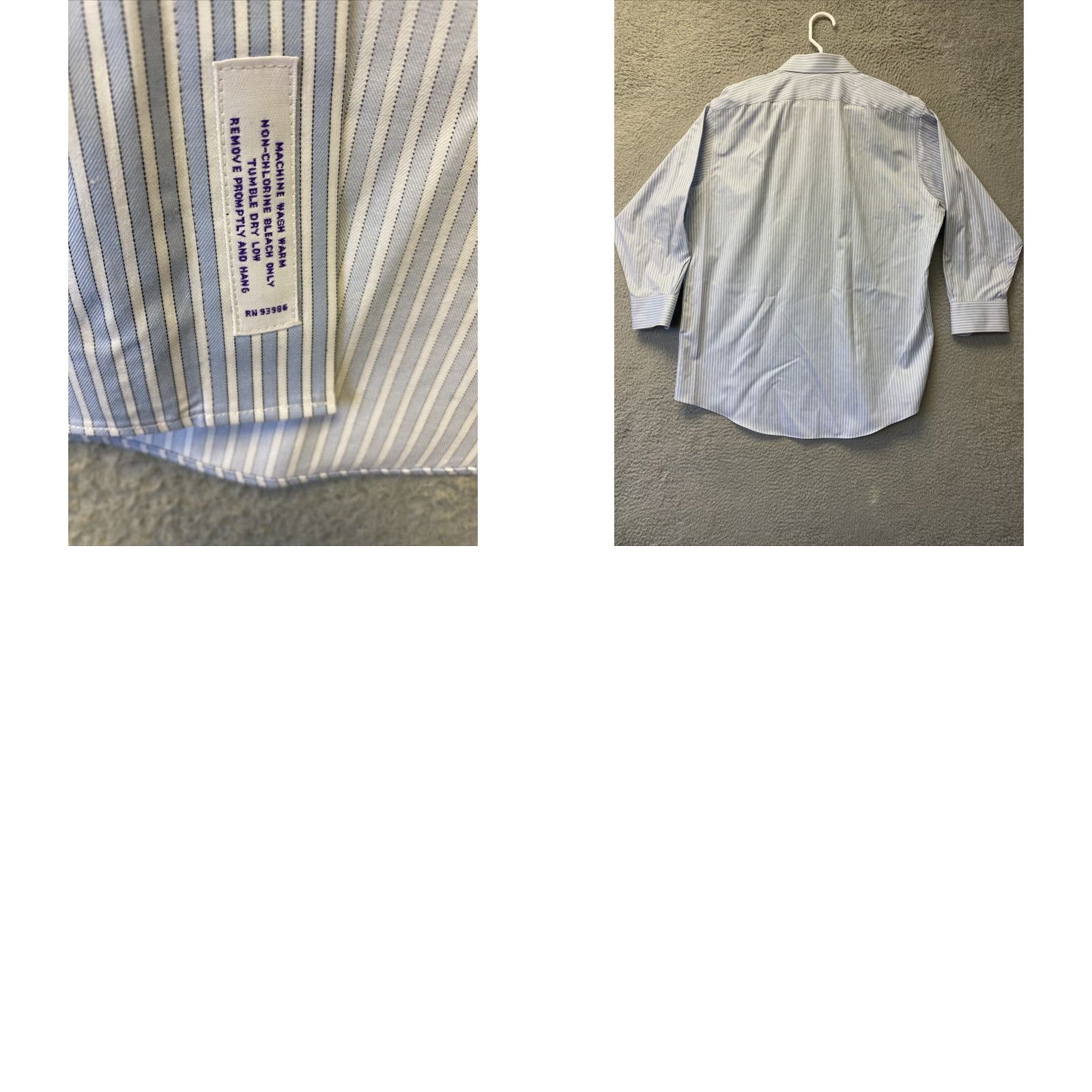 Brooks Brothers VINTAGE Brooks Brothers Dress Shirt Mens 16.5 Blue Long Sleeve Button Up Business Casual Formal Wedding 90s Mens Size US L / EU 52-54 / 3 - 8 Thumbnail