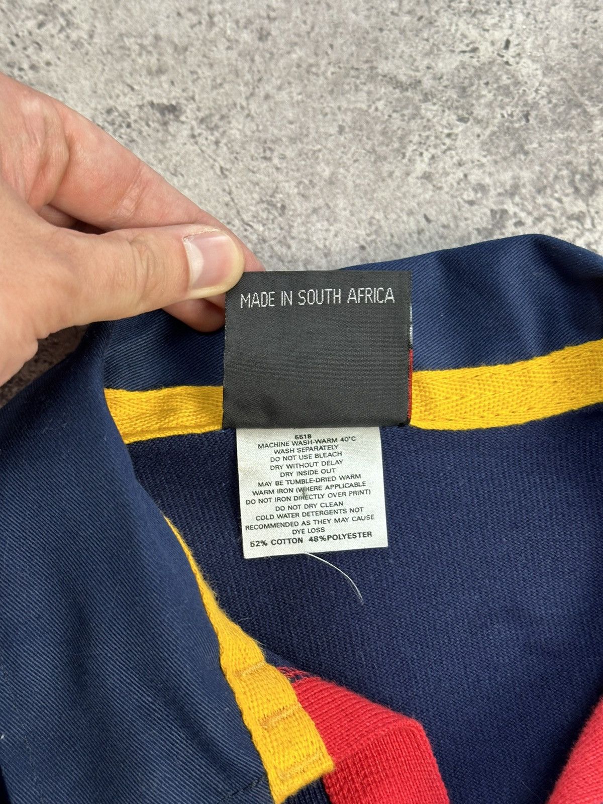 Canterbury of New Zealand Canterbury Rugby Polo South Africa Striped Multicolor Size US S / EU 44-46 / 1 - 6 Thumbnail