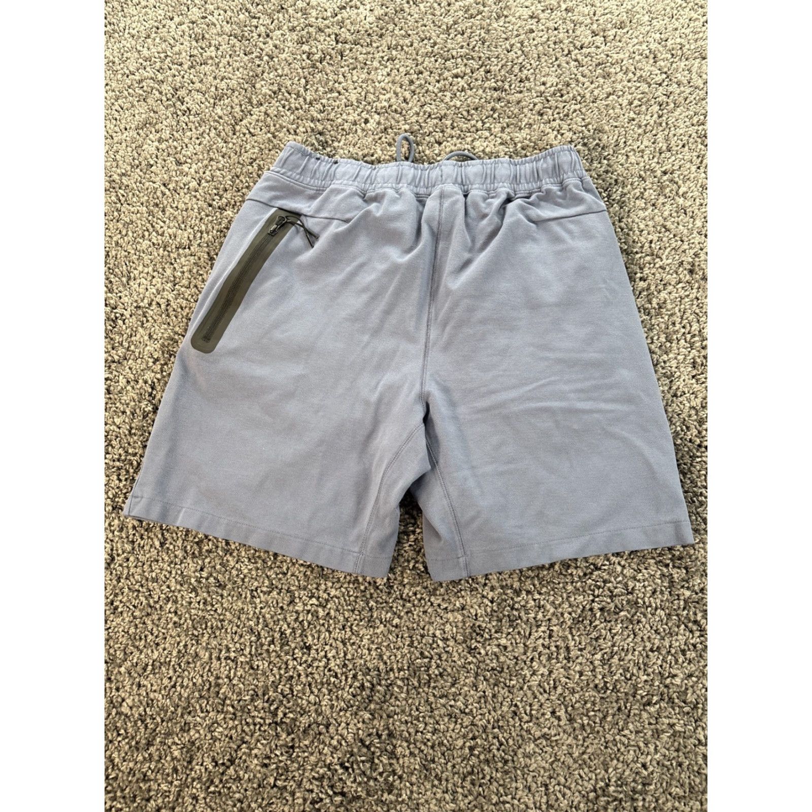 Nike Nike Shorts Mens M Blue Tech Fleece 8" Gym Activewear Sports Logo Pockets Drawstring Sportswear Size US 31 - 7 Thumbnail