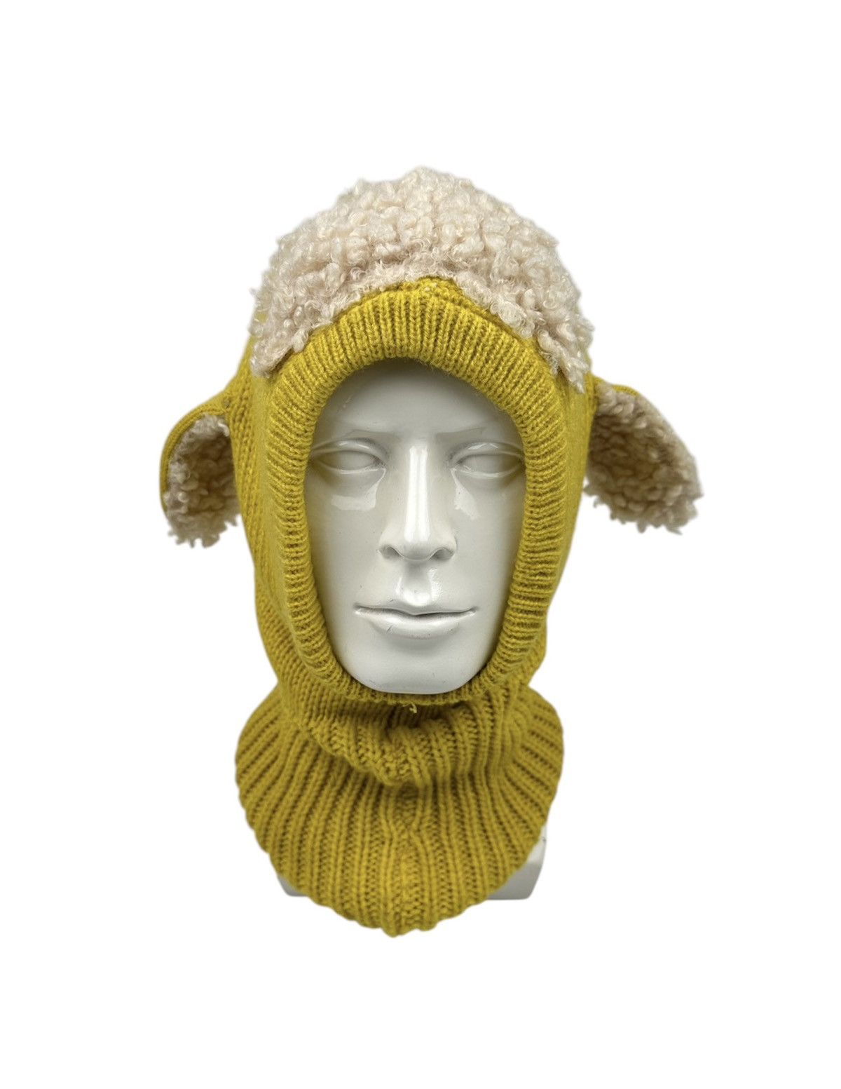 Japanese Brand RARE BALACLAVA WITH EAR - TC 26 Size ONE SIZE - 1 Thumbnail