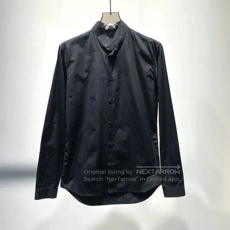 Dior Dior Black Cotton Long Sleeve Shirt . Size US M / EU 48-50 / 2 - 1 Thumbnail