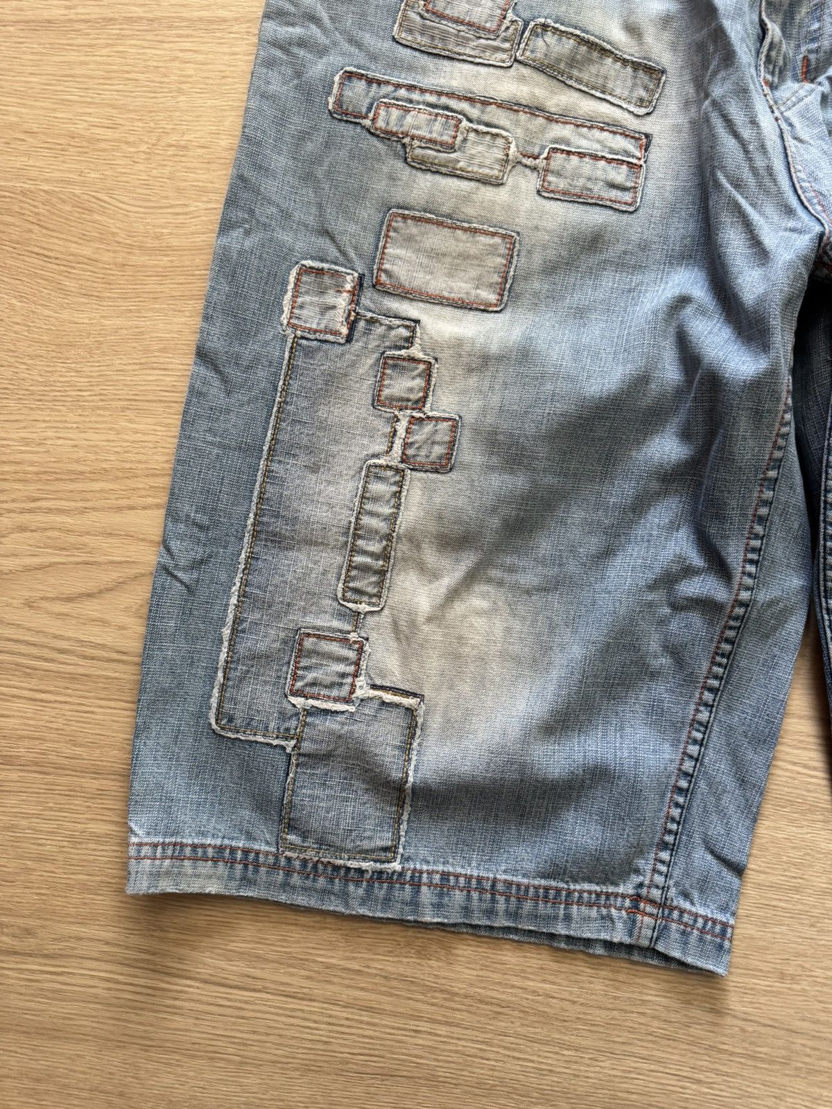 Pepe Jeans Vintage 00’s Pepe Jeans Baggy y2k Baggy denim Hip-Hop Shorts Size US 36 / EU 52 - 3 Thumbnail
