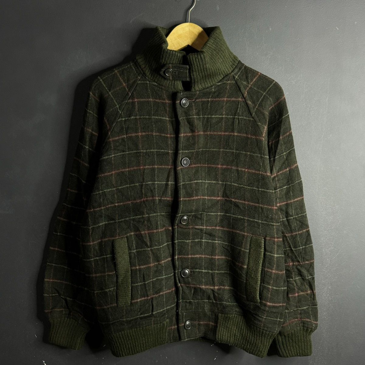Japanese Brand Vintage Woolrich Checkered Jacket Size US M / EU 48-50 / 2 - 1 Thumbnail