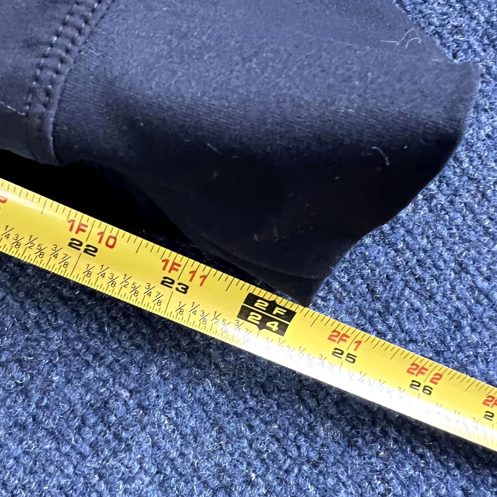 Avalanche Avalanche Mens Small Black Joggers Elastic Waist Pockets Zip Drawstring Tapered Sweatpants Jogger Activewear Pants XS: not present Size US 29 - 7 Thumbnail