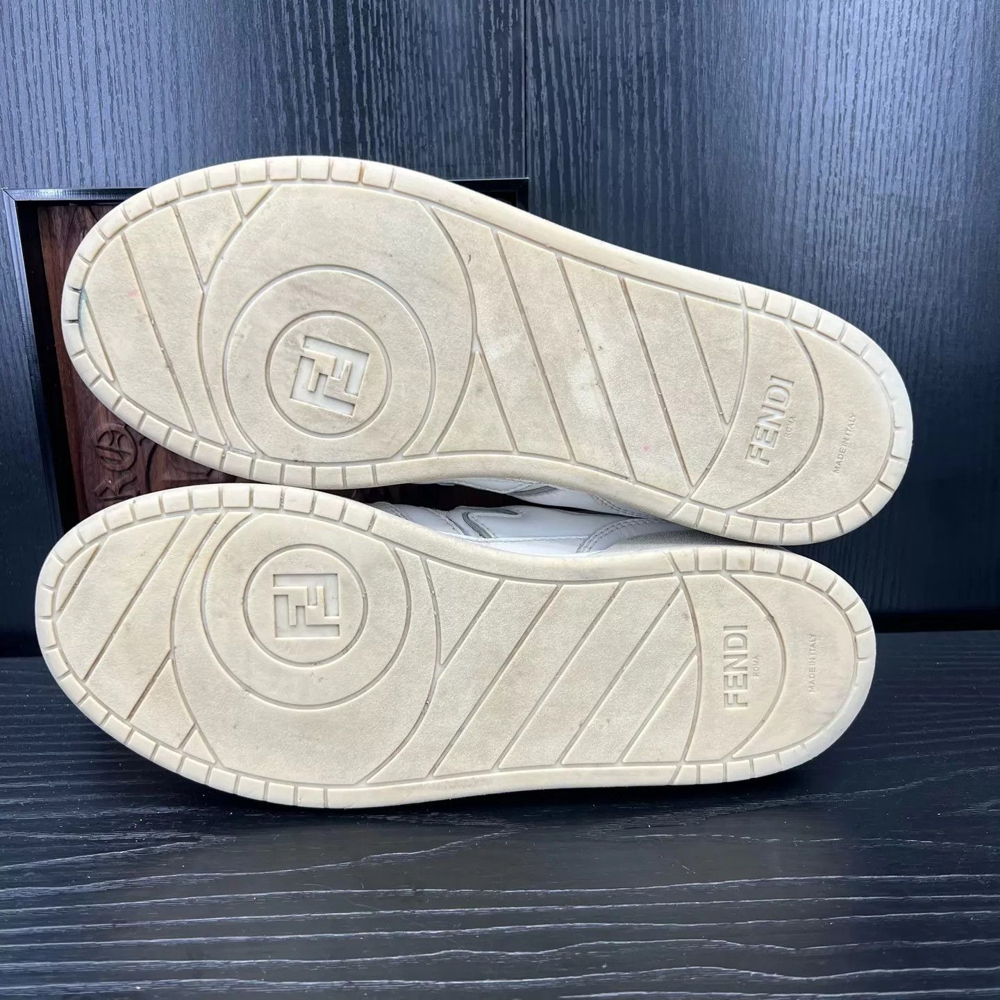 Fendi Fendi Match Off-White US7.5/EU41.5 Near New with box Size US 8.5 / EU 41-42 - 5 Thumbnail