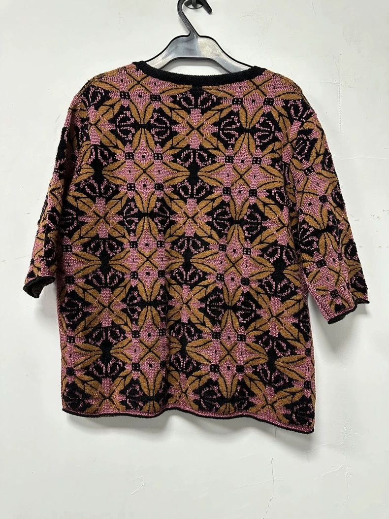 Dries Van Noten Dries van noten Knitted jacquard top 2502-Nextarrow Size US S / EU 44-46 / 1 - 2 Thumbnail