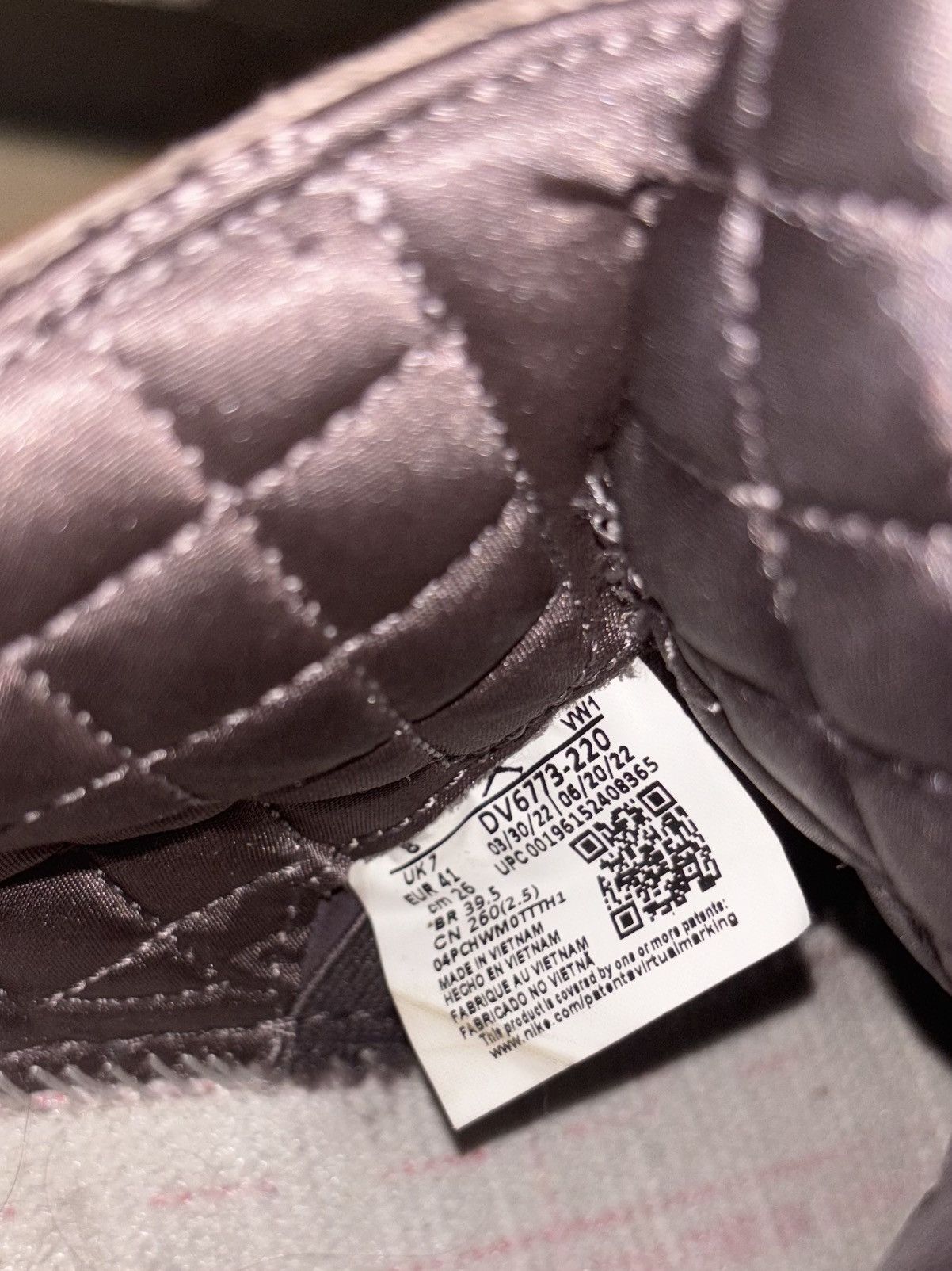 A Ma Maniere × Jordan Brand Jordan 4 x A Ma Maniére Violet Ores Size US 8 / EU 41 - 6 Thumbnail