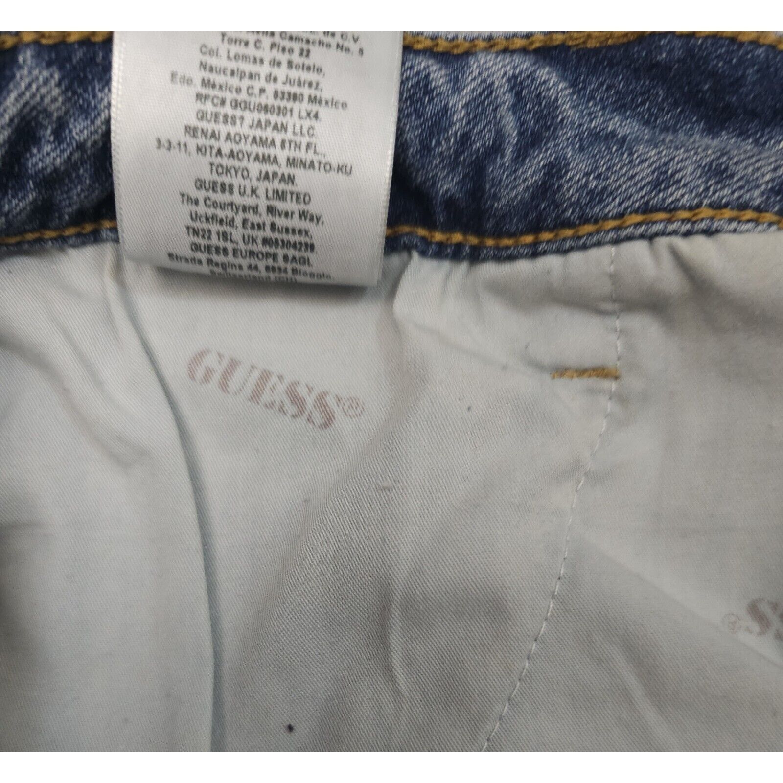Guess Guess VTG 90s Cargo Pants Baggy Wide-leg Grunge 33 (36×30) Size US 33 - 9 Thumbnail